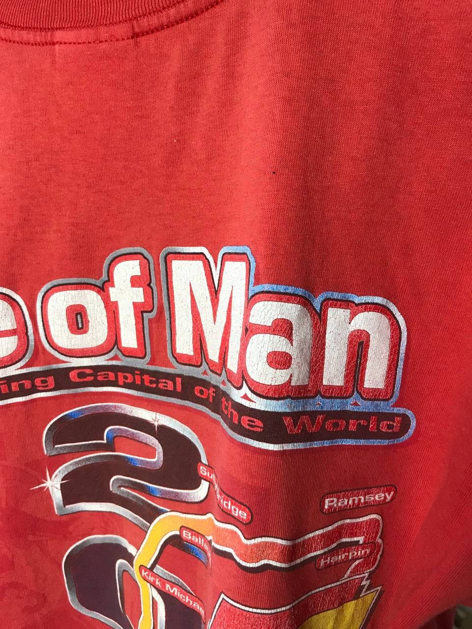 Vintage 🔥 TT Isle Of Man Vintage 2000 Road Races Moto Racing T Shirt Size US M / EU 48-50 / 2 - 8 Thumbnail