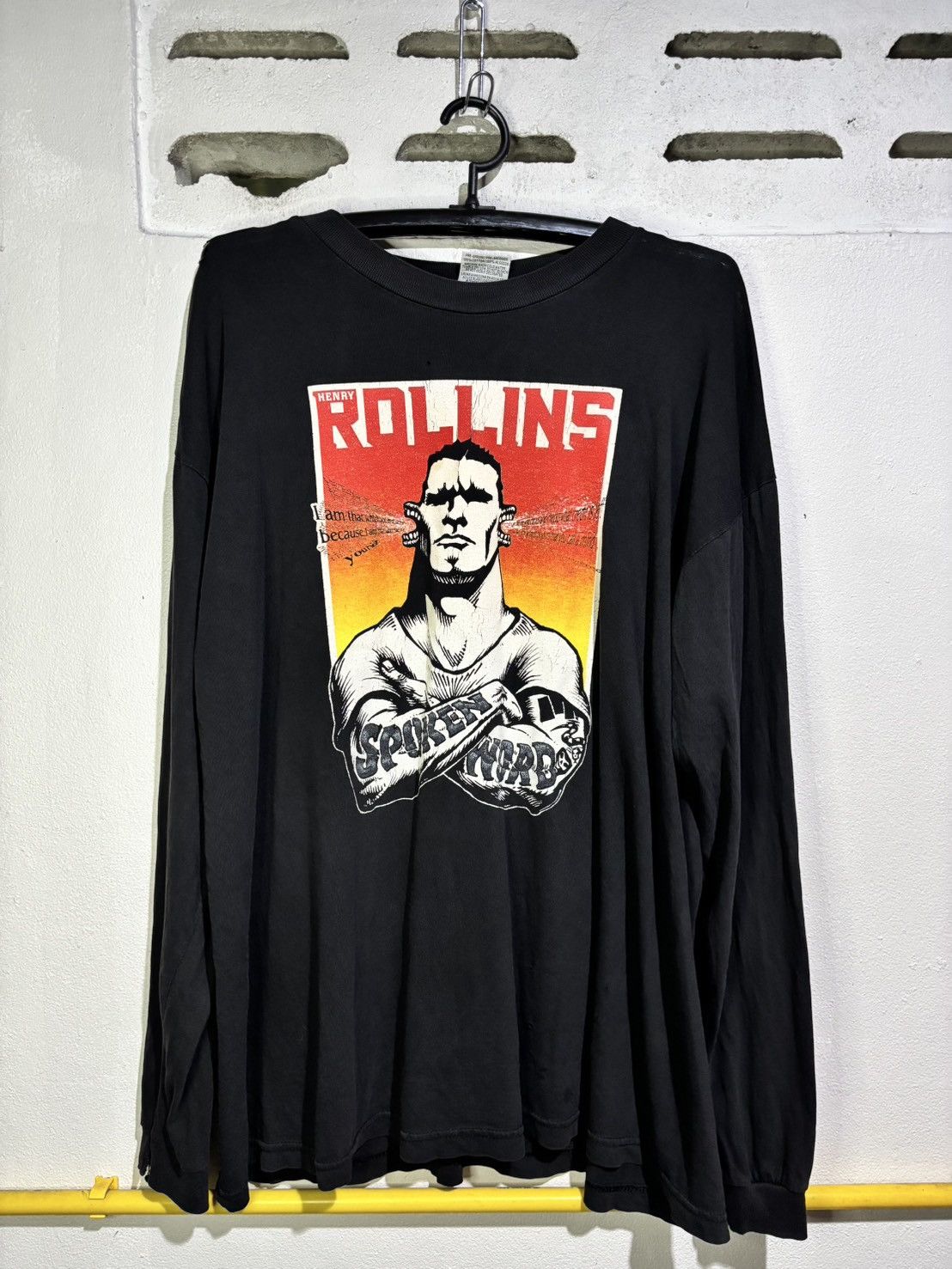 Band Tees Vintage 90s Rollins band (The boxed life) Ls shirt | Grailed