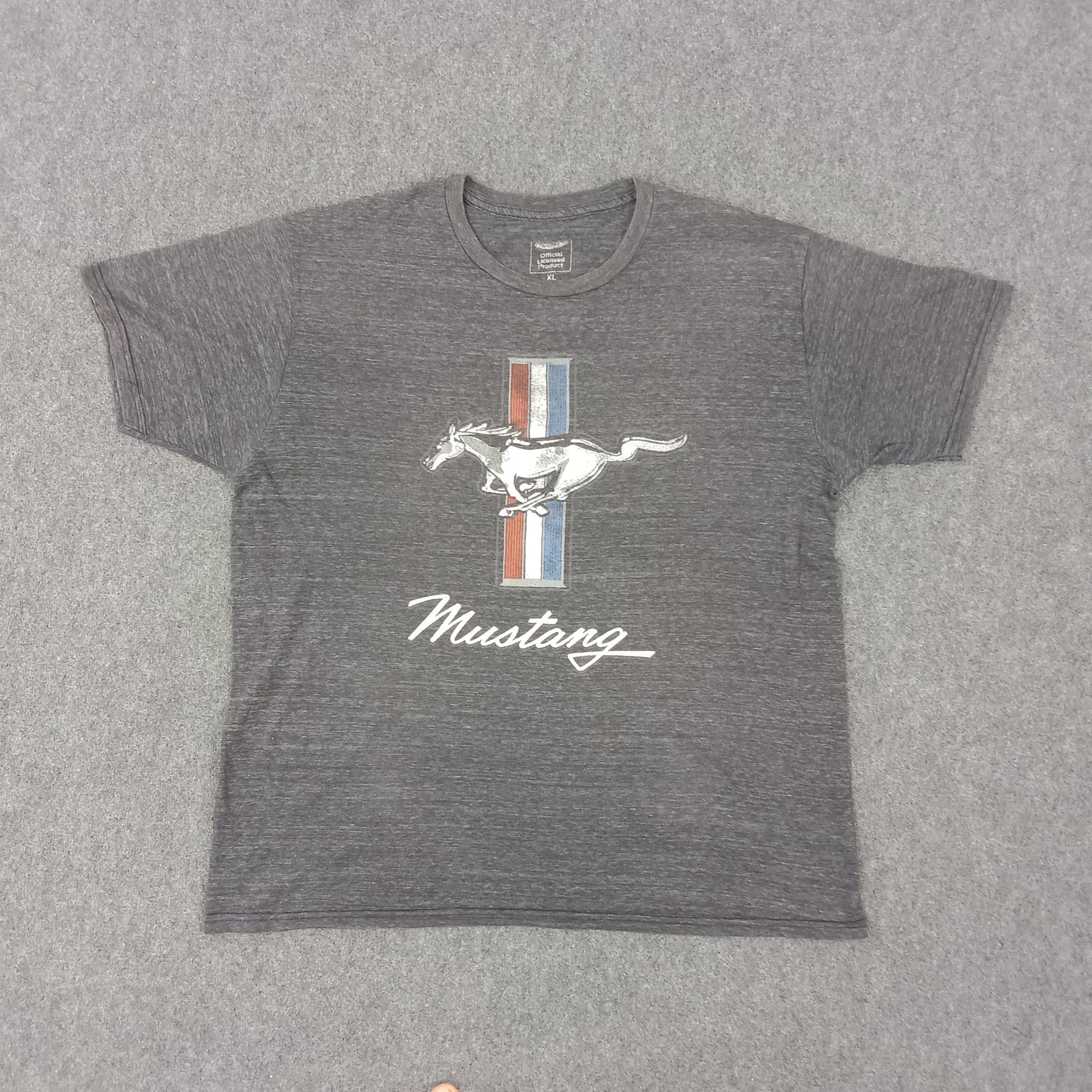 Ford × Mustang × Vintage Ford Mustang American Supercar Racing Tshirt Size US XL / EU 56 / 4 - 1 Thumbnail