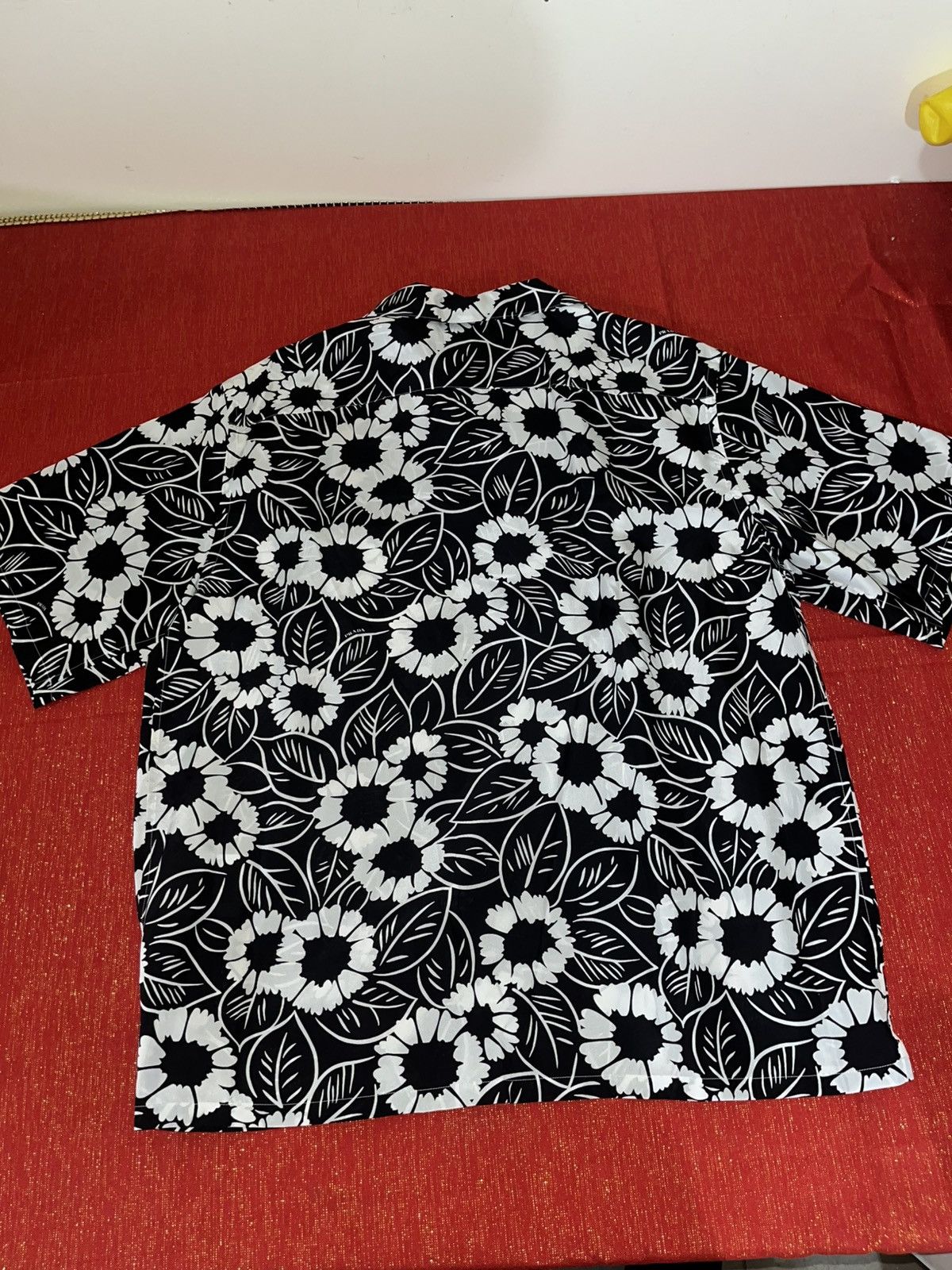 Prada Prada Men’s Floral Print Bowling Shirt Sz XL Size US XL / EU 56 / 4 - 18 Thumbnail