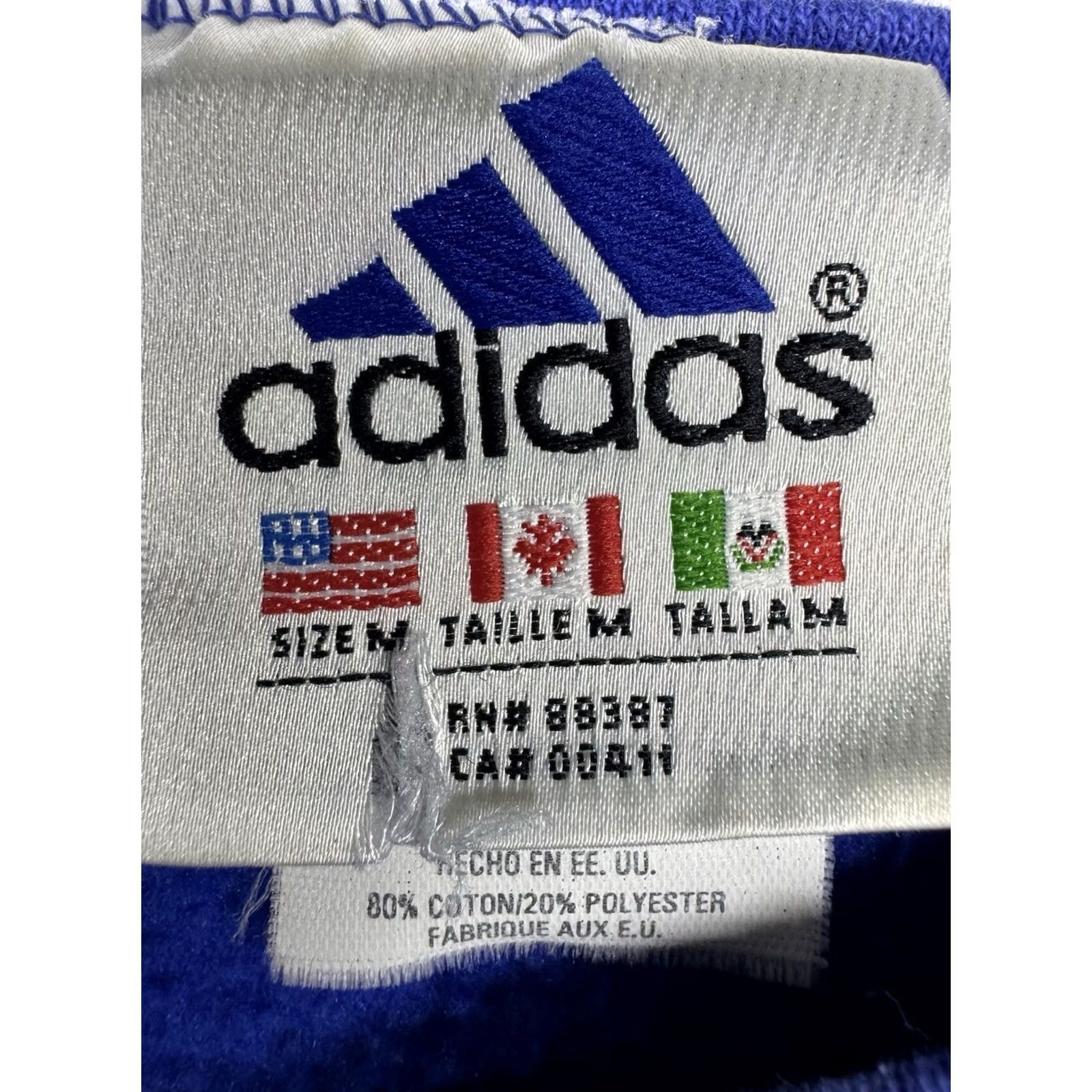 Adidas VINTAGE adidas Blue Crewneck Sweatshirt Men Medium Navy USA Sailboat Logo 90s Football Size US M / EU 48-50 / 2 - 2 Thumbnail