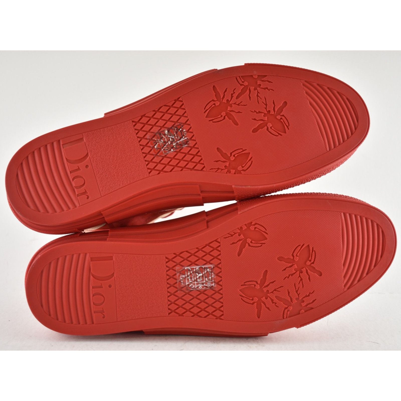 Dior Dior Mens B23 Red Oblique Transparent High Top Sneaker 44 11 Size US 11 / EU 44 - 11 Thumbnail