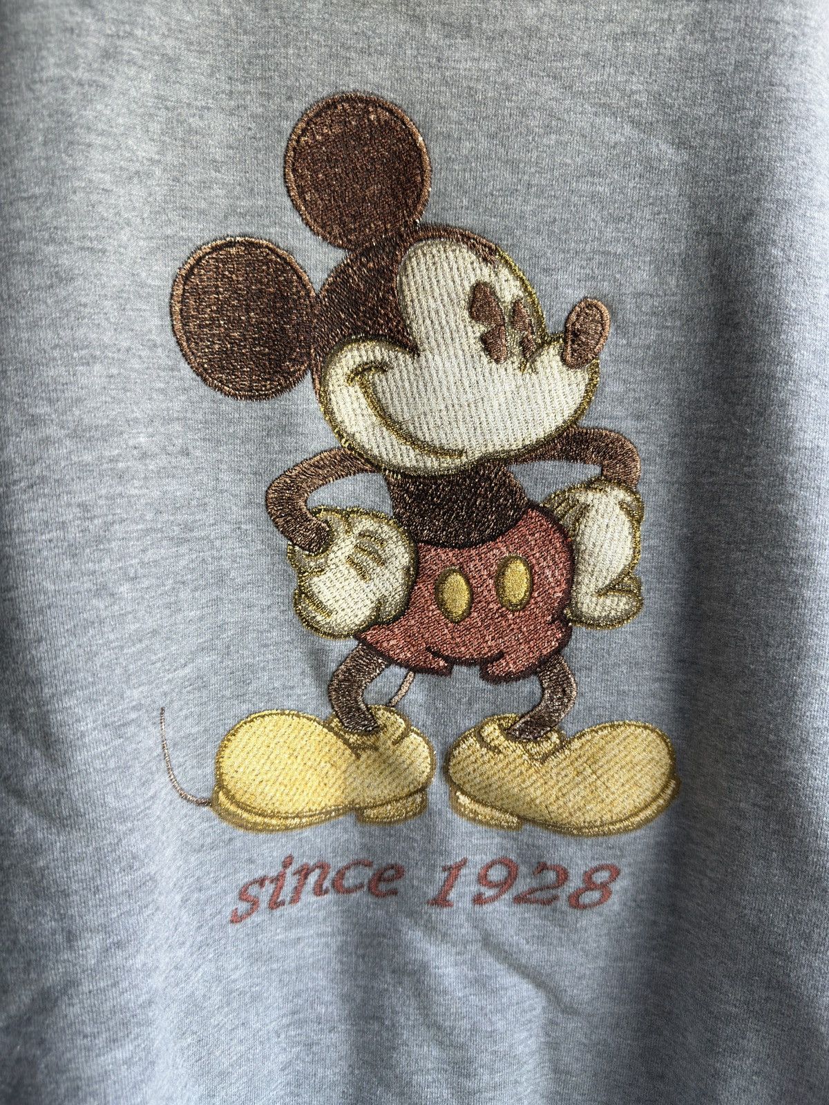 Disney Vintage Disney Mickey Mouse Puff Print Crewneck Grey Size US M / EU 48-50 / 2 - 3 Thumbnail