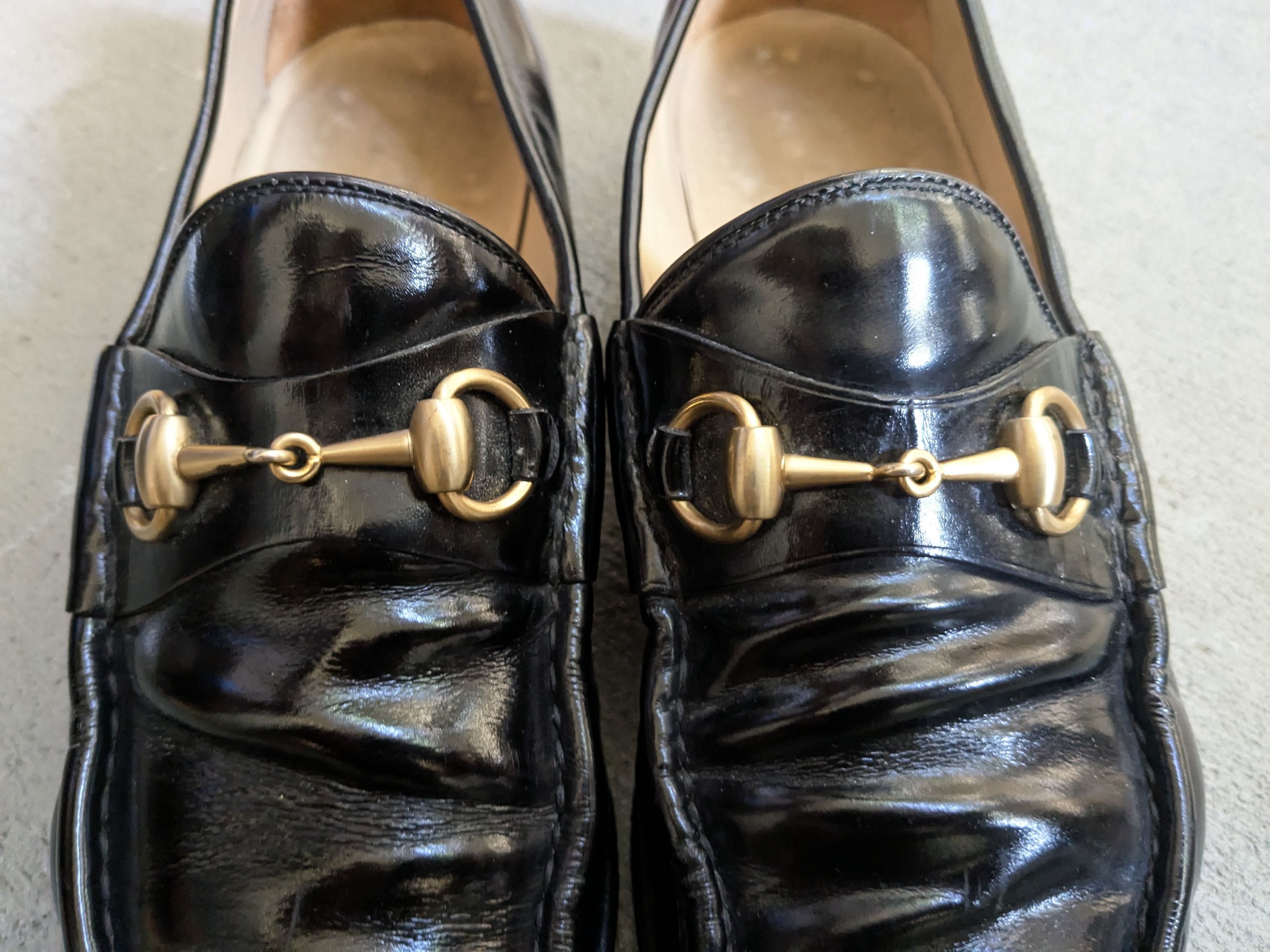 Gucci Gucci Horsebit Loafers Black 9.5 Slip Ons Buckle Snaffle Size US 9.5 / EU 42-43 - 6 Thumbnail