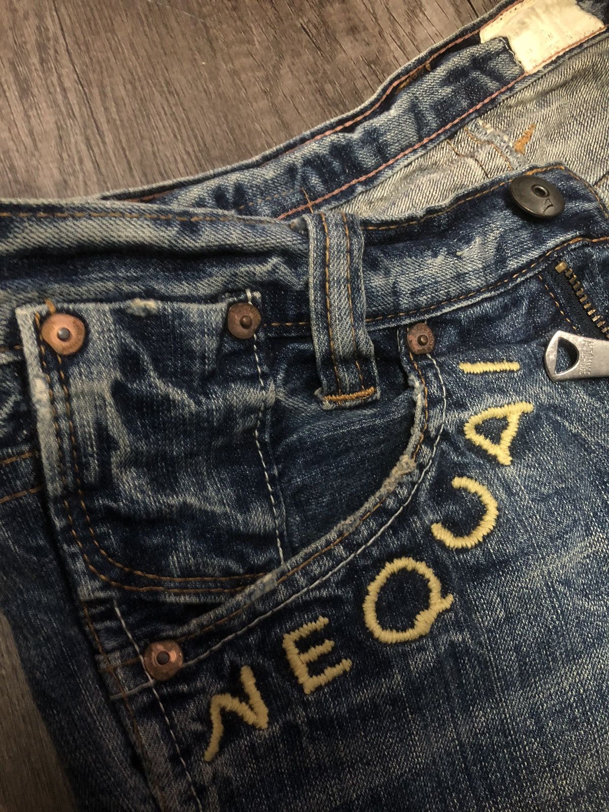 Japanese Brand × Vintage VINTAGE ANTGAUGE VAYAMOS MEXICO JEANS RARE DESIGN (UNISEX) Size US 29 - 16 Thumbnail