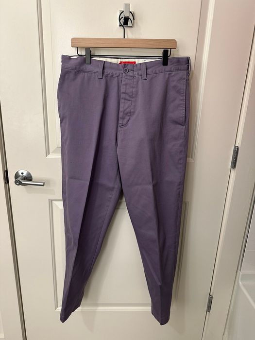 Supreme Supreme - Chino Pant - Dusty Purple - SS23 - Size 32