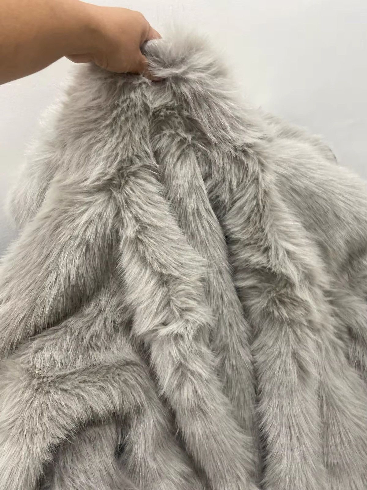 Japanese Brand × Vintage Ladies Faux Fur Plush Wool Long Sleeve Jacket Size M / US 6-8 / IT 42-44 - 11 Thumbnail