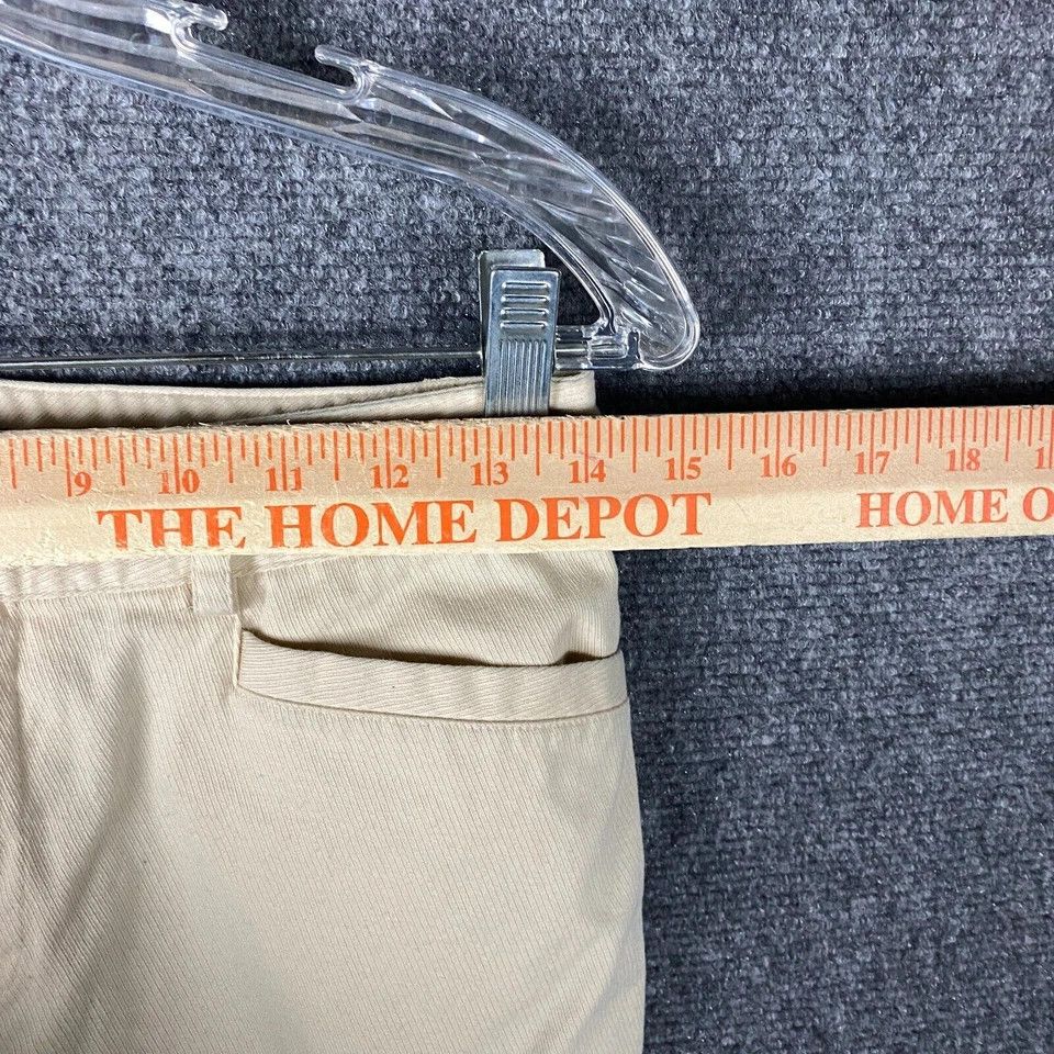 Lauren Ralph Lauren Ralph Lauren Chino Pants Women's 4P Petite Beige Cotton Size 27" / US 4 / IT 40 - 2 Thumbnail
