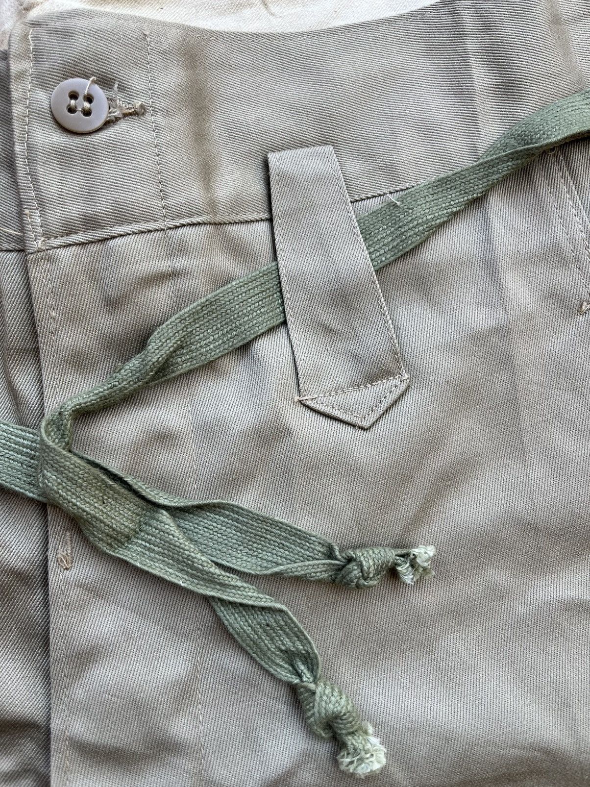 Vintage Vtg 60s Japanese work pants inspired IJA 40s riding pants Size US 35 - 12 Thumbnail