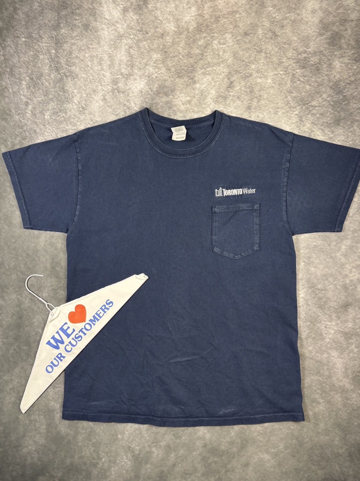 Vintage Vintage Toronto Water Tee Shirt Employee Uniform Service ON Size US M / EU 48-50 / 2 - 1 Thumbnail