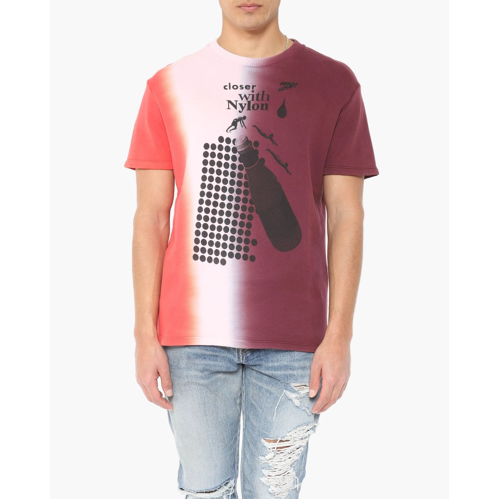 Raf Simons SS14 Multicolor Short Sleeve T-Shirt in French Terry Cotton Size US S / EU 44-46 / 1 - 1 Thumbnail