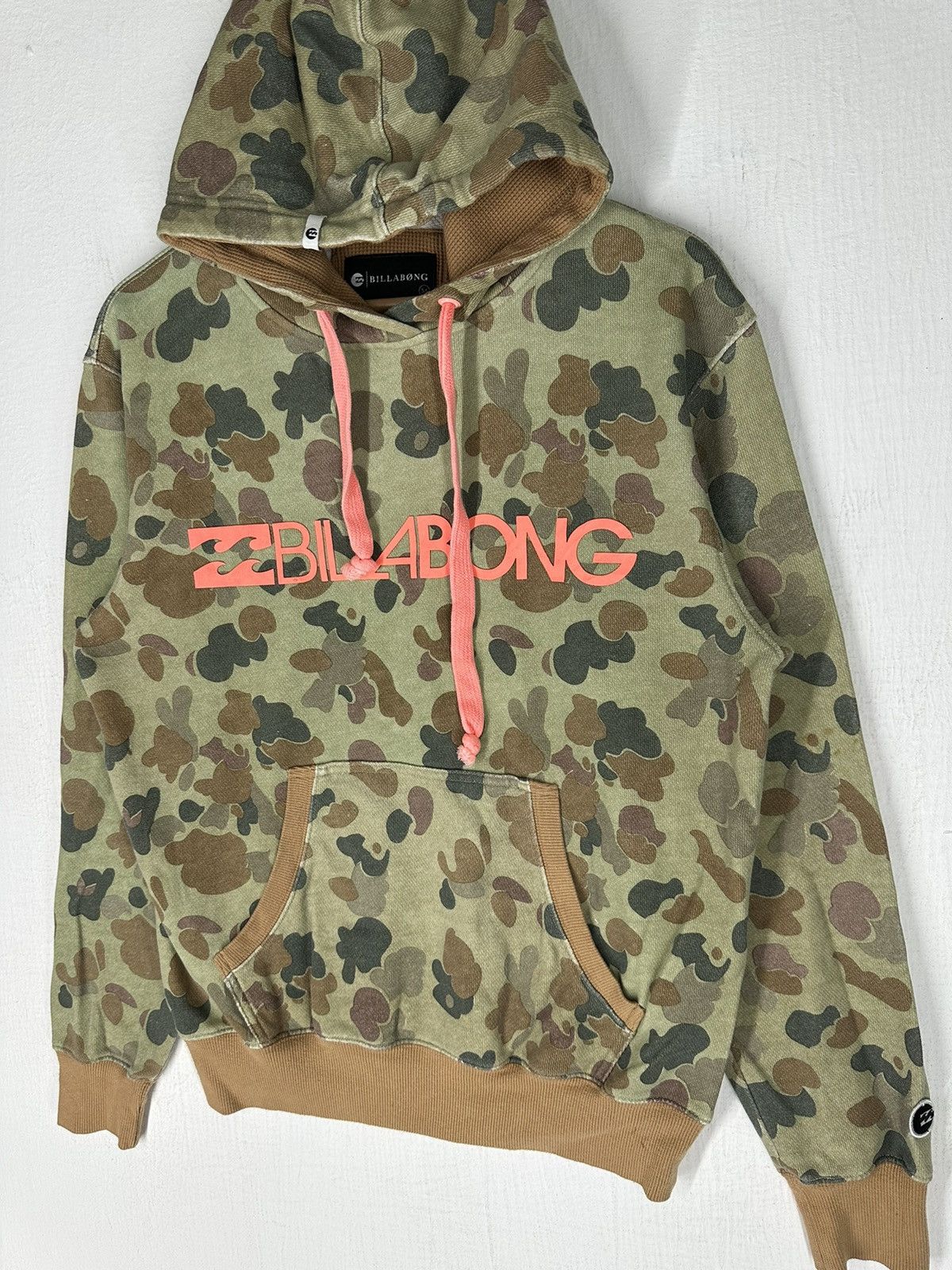 Billabong Billabong Camo Hoodie Sweatshirt Size US M / EU 48-50 / 2 - 3 Thumbnail