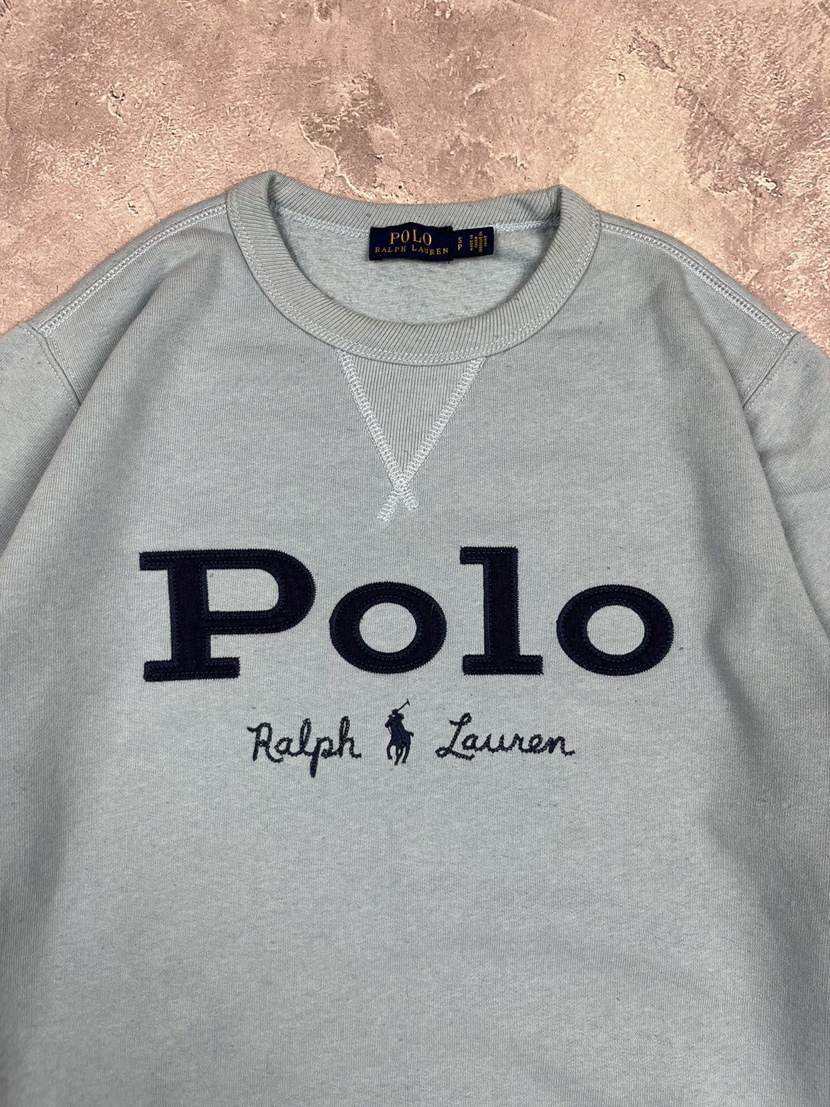 Polo Ralph Lauren Vintage Polo Ralph Lauren Big Logo Embroidered Y2k Sweatshir Size XS / US 0-2 / IT 36-38 - 2 Thumbnail