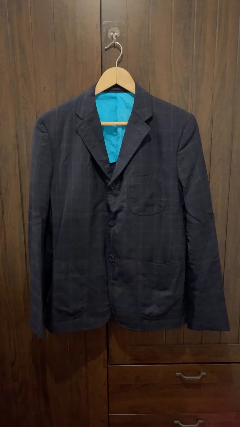 Comme des Garcons Comme Des Garcons MDark plaid suit top 2502-Nextarrow Size US M / EU 48-50 / 2 - 1 Thumbnail