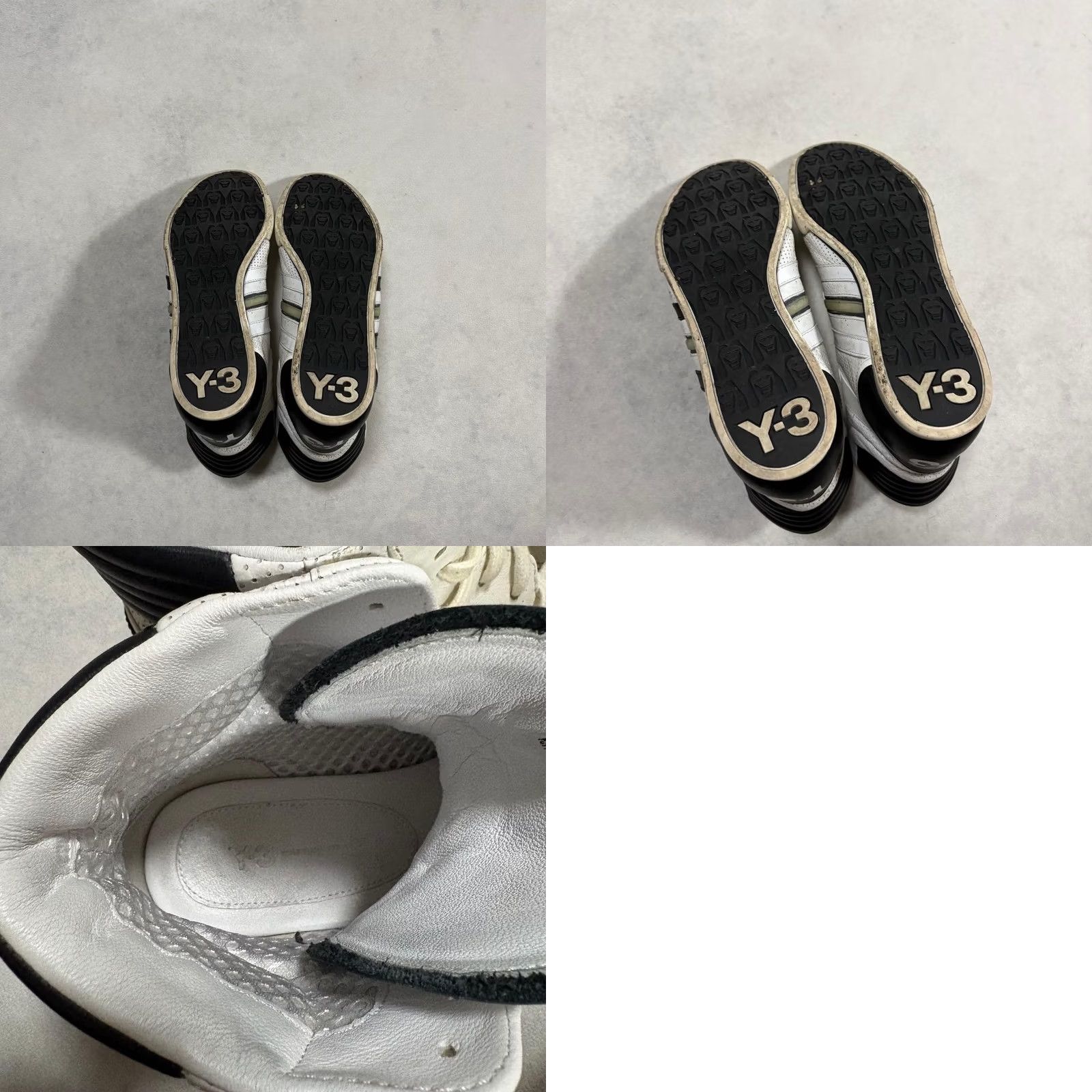 Y-3 Y-3 Sneaker Men 8.5US Collaboration Yohji Leather High Cut JPN Size US 9 / EU 42 - 9 Thumbnail