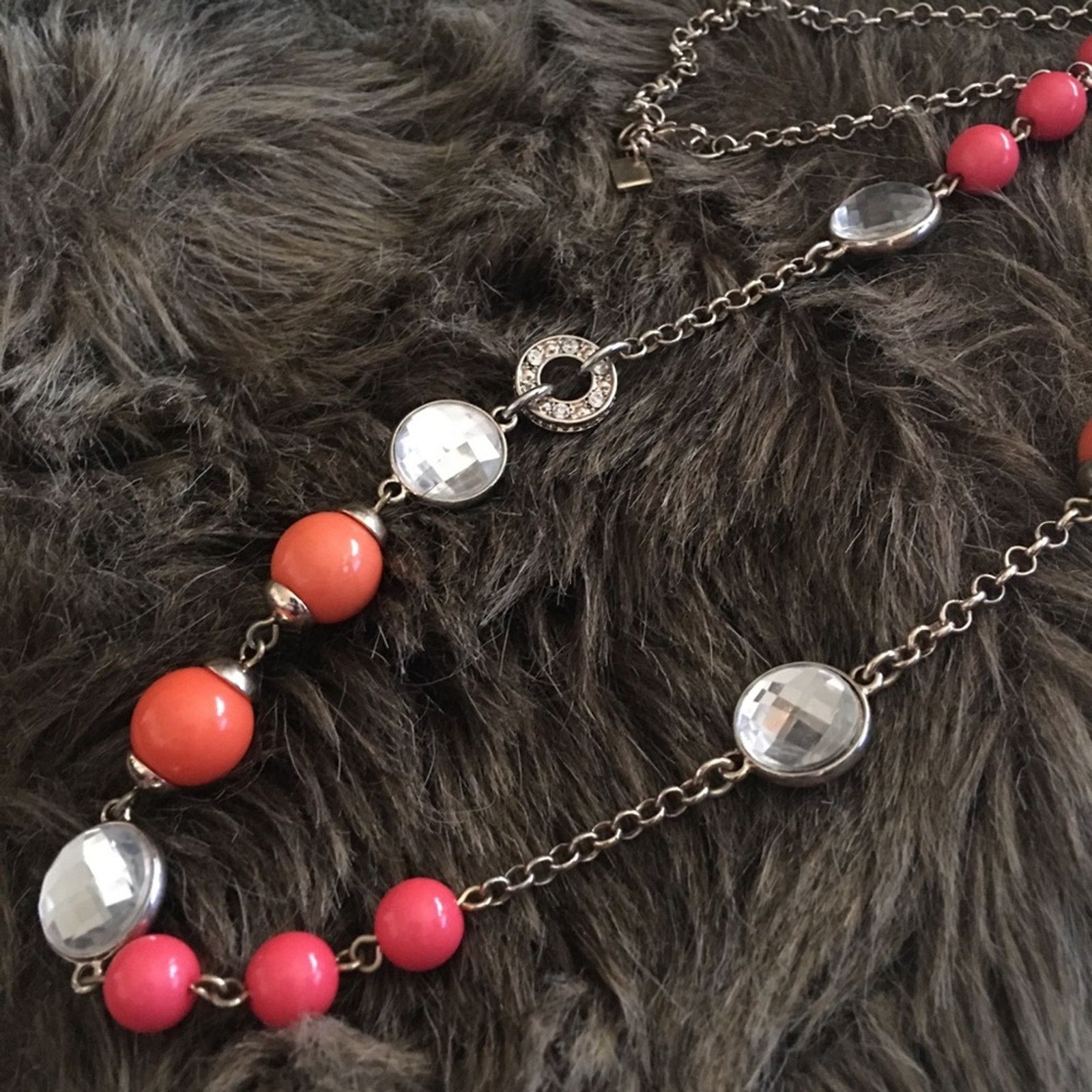 Banana Republic Banana Republic glass stone beaded chain necklace Size ONE SIZE - 9 Thumbnail