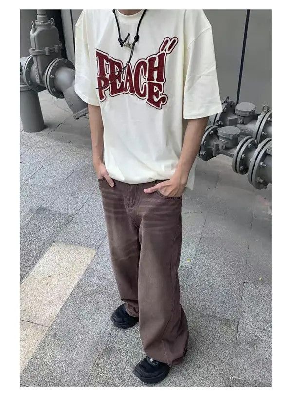 VIBE skate hiphop y2k baggy faded jeans Size US 32 / EU 48 - 4 Thumbnail