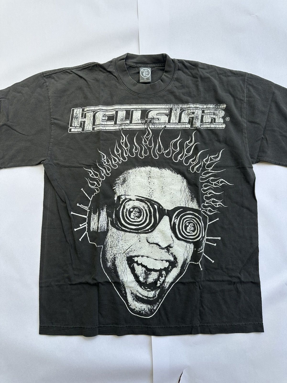 HELLSTAR Rage 半袖 Tシャツ チャコールグレー○関送無料○ Hellstar Rage Shirt | Grailed