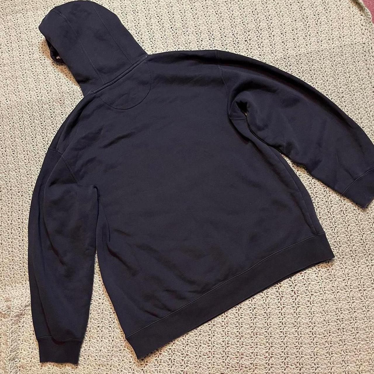 Nike Vintage early 2000s Nike black hoodie with a big swoosh Size US M / EU 48-50 / 2 - 2 Thumbnail