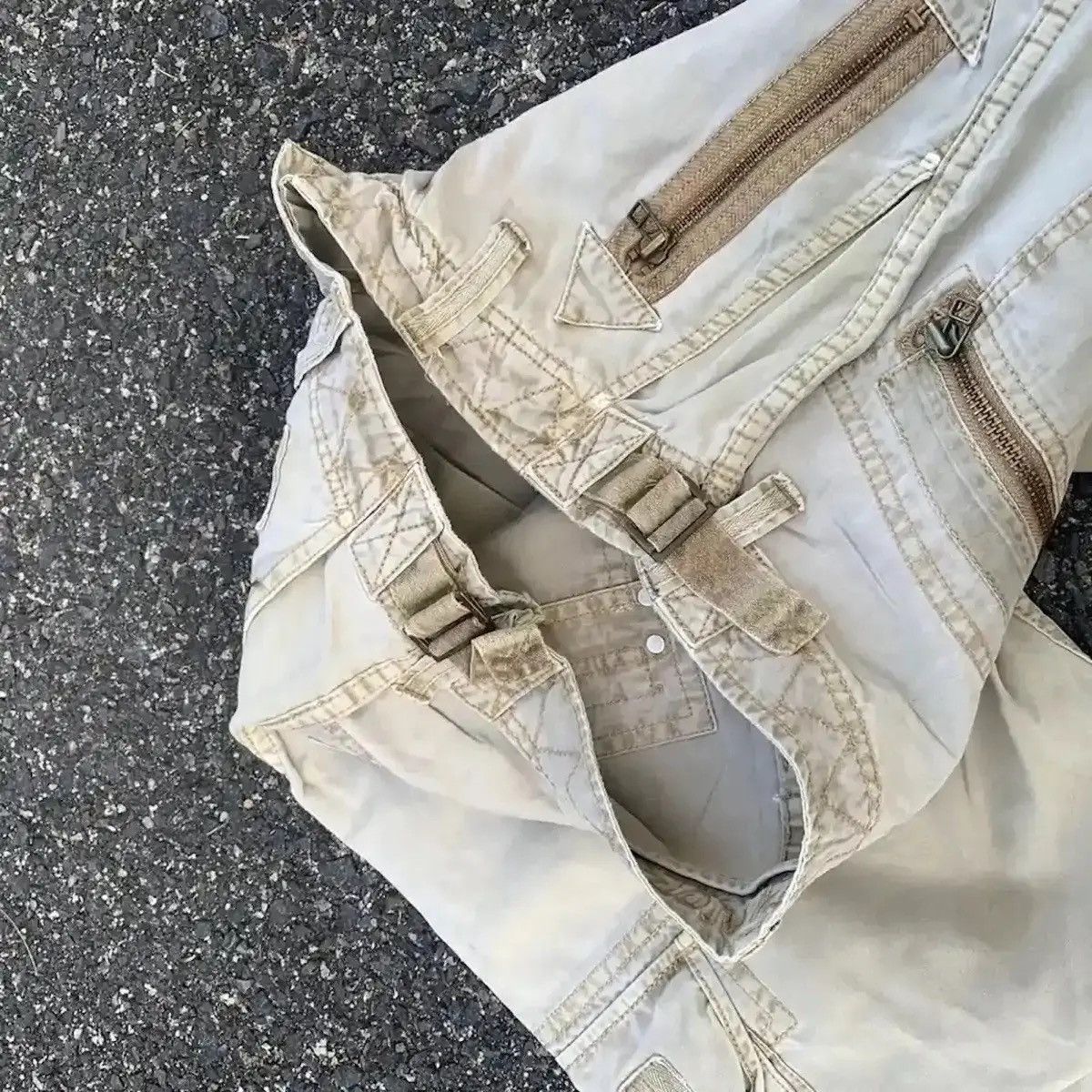 Japanese Brand TWENTYWORK JAPAN Utility Multipocket Big Pocket Cargo Pants Size US 33 - 13 Thumbnail