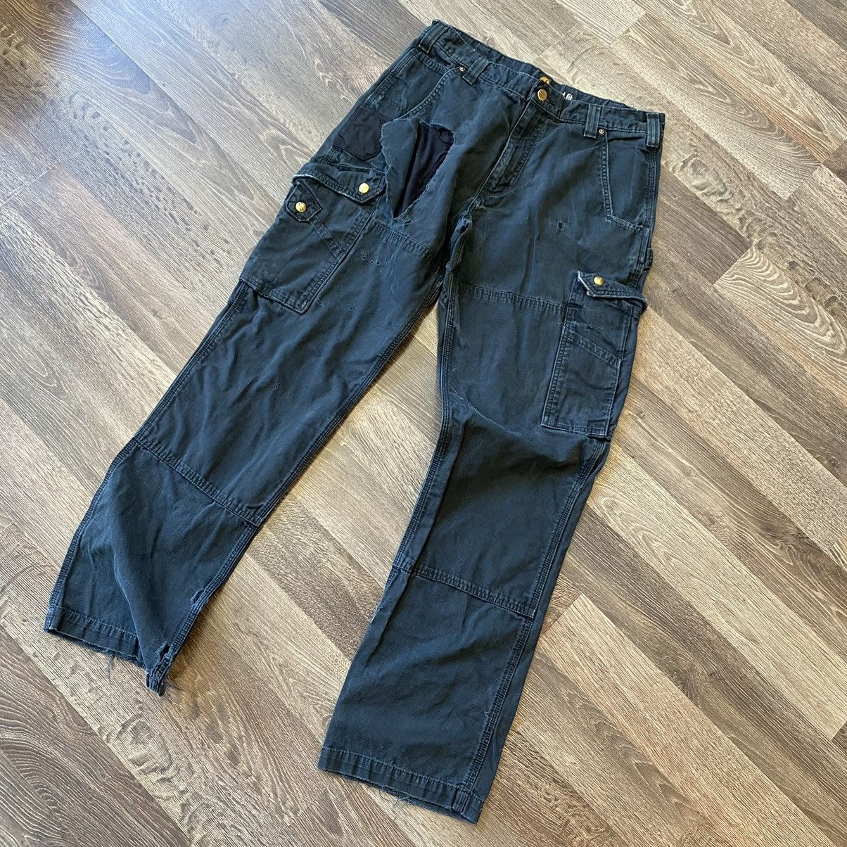 Carhartt × Vintage Carhartt cargo carpenter workwear pants Size US 33 - 3 Thumbnail