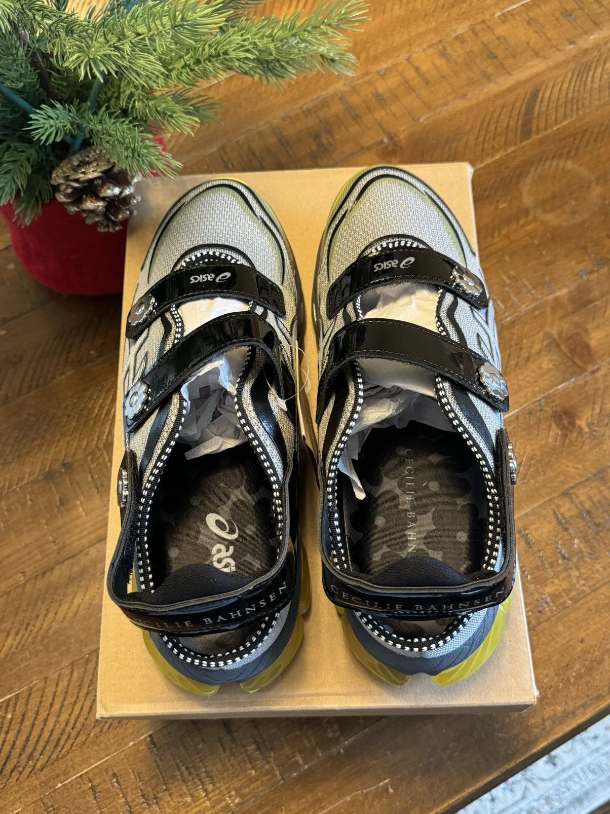 Asics × Cecilie Bahnsen Cecilie Bahnsen ASICS Gel-Quantum 360 VIII Yellow Size US 9.5 / IT 39.5 - 4 Thumbnail
