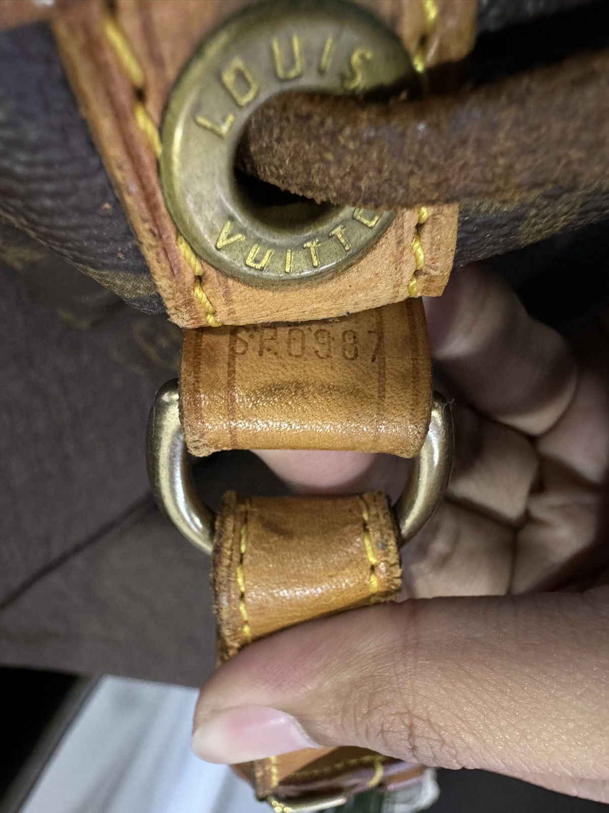 Louis Vuitton Vintage Monogram Canvas Leather Noe Shoulder Bag Size ONE SIZE - 6 Thumbnail