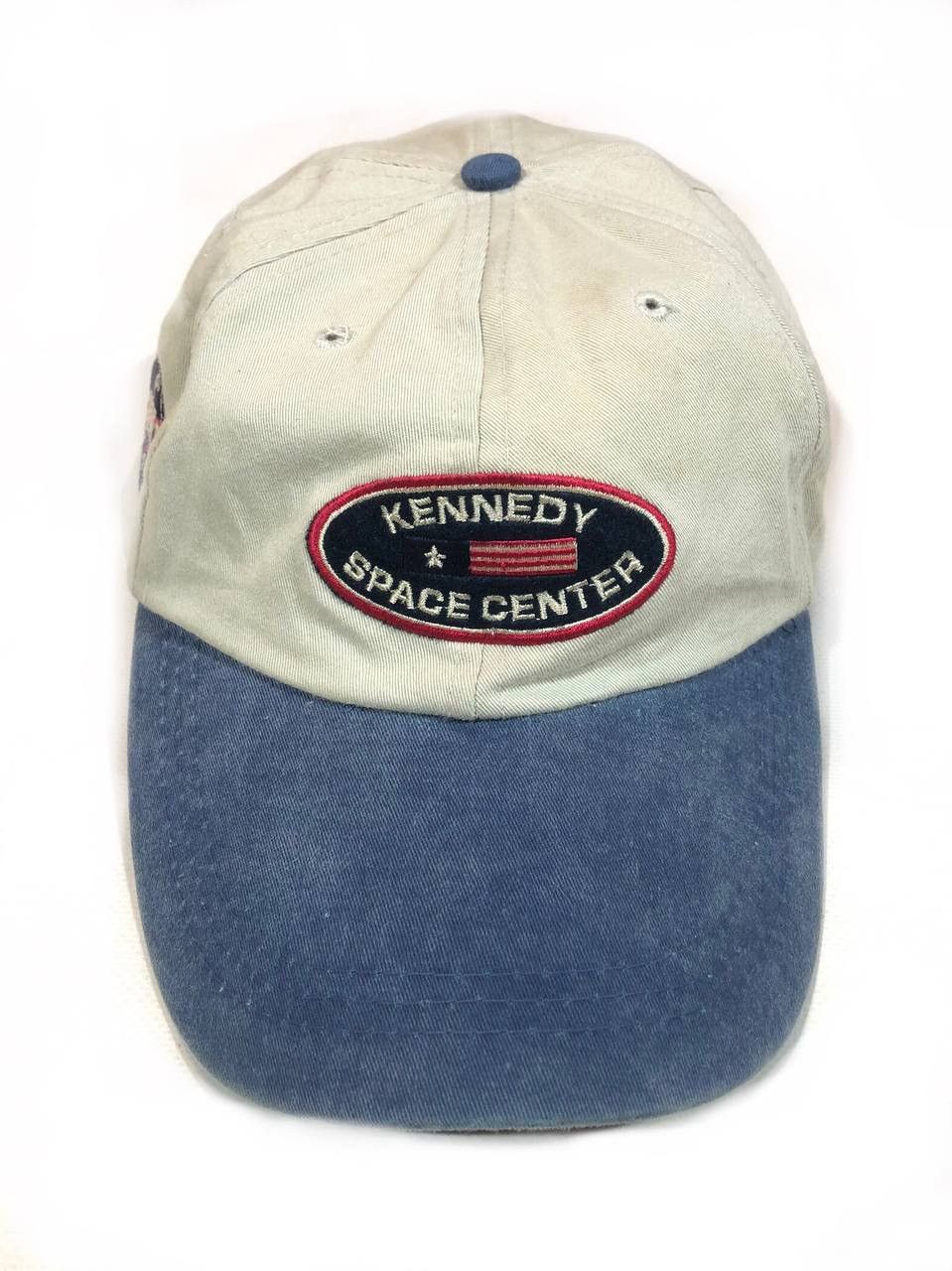 NASA × Vintage Vintage NASA Kennedy Space Center Faded Dad Hat Cap Size ONE SIZE - 1 Thumbnail