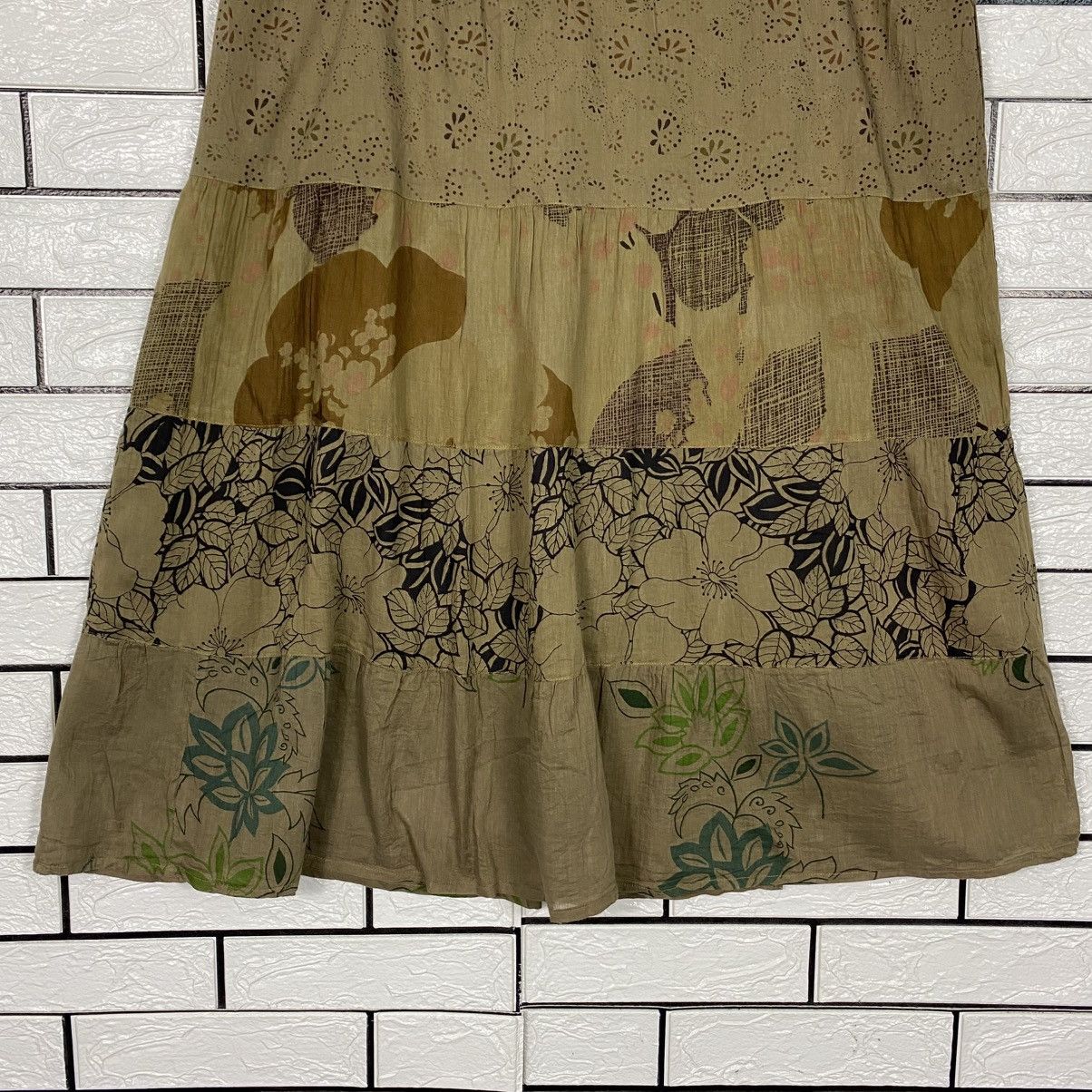 Japanese Brand 📌Vintage Long Skirt Full Print Design Unbranded Issey Miyake Size 32" / US 10 / IT 46 - 6 Thumbnail