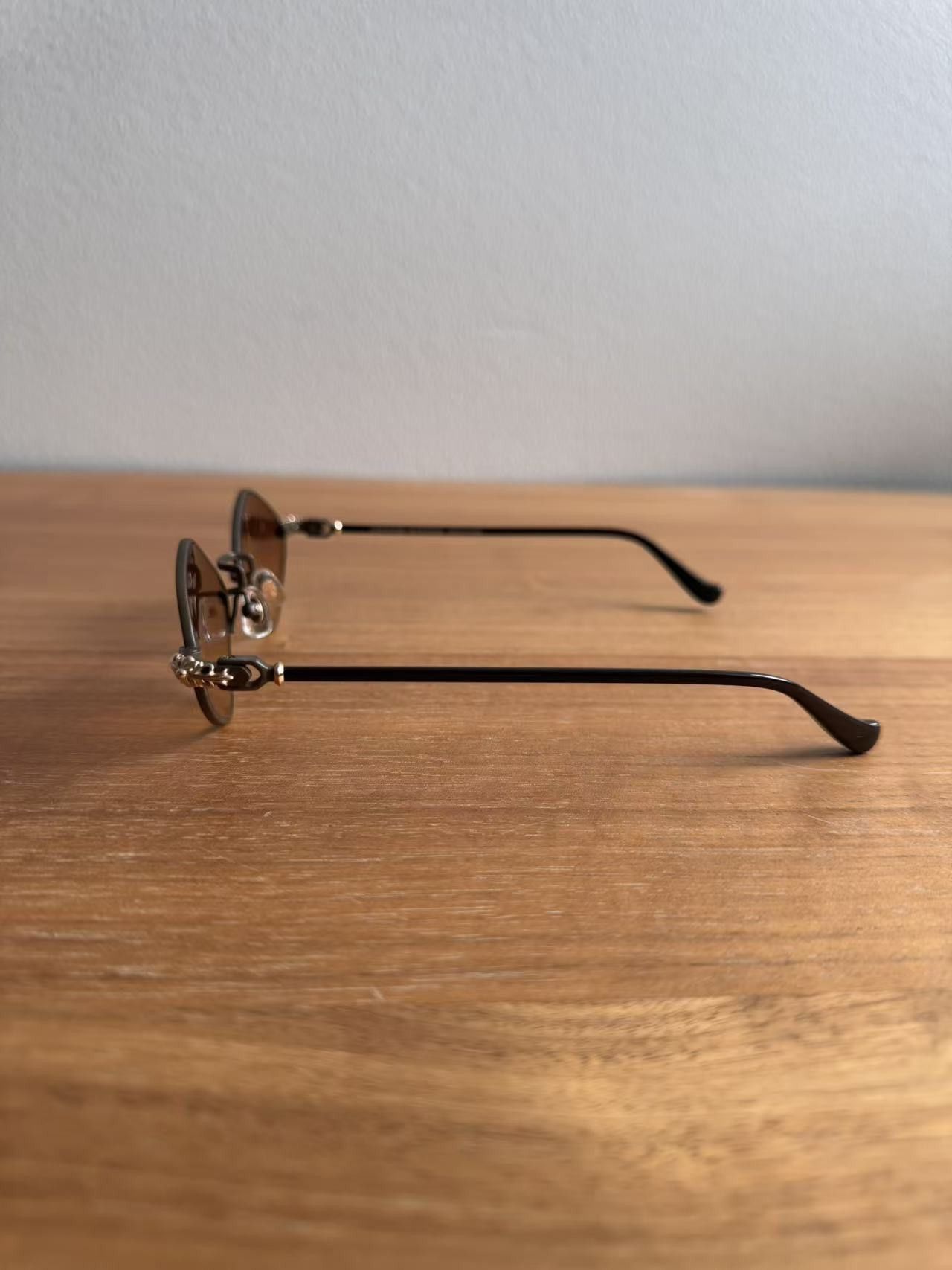Chrome Hearts CHROME HEARTS Diamond Dog Sunglasses Sand/Classic Brand New Size ONE SIZE - 5 Thumbnail