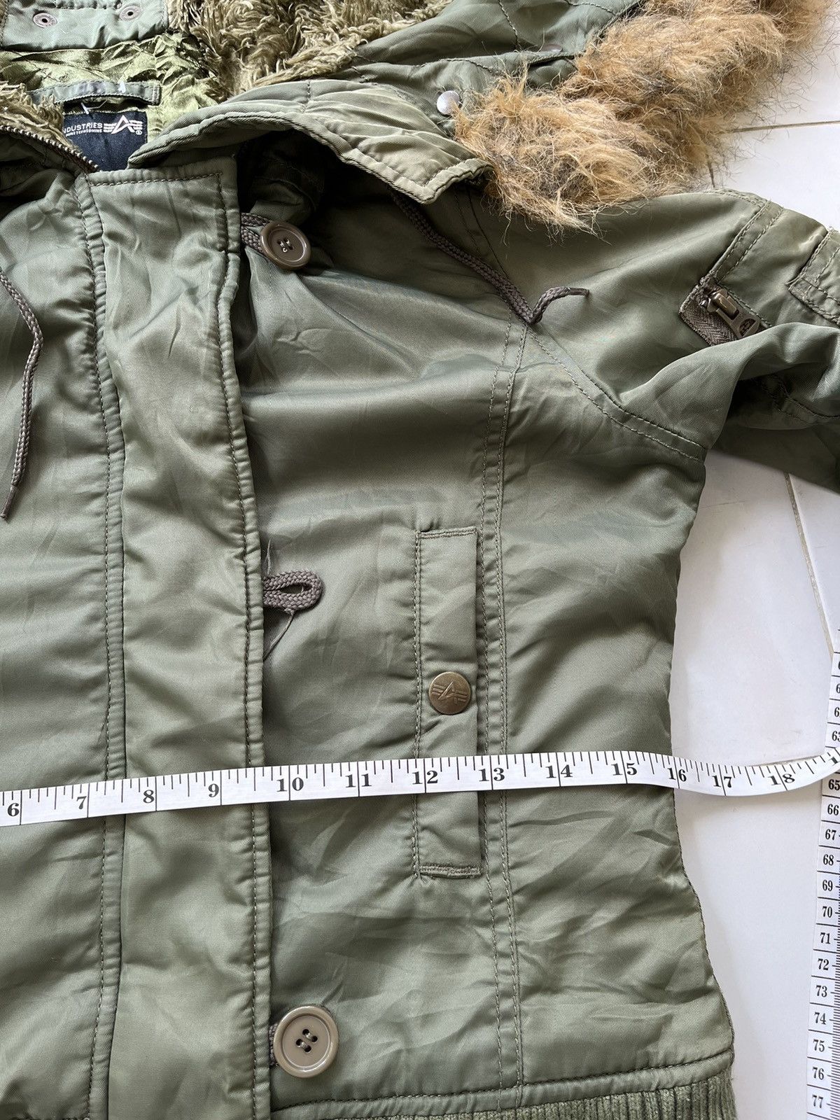 Alpha Industries N-2B Alpha Industries Attached Fur Hooded Size S / US 4 / IT 40 - 13 Thumbnail
