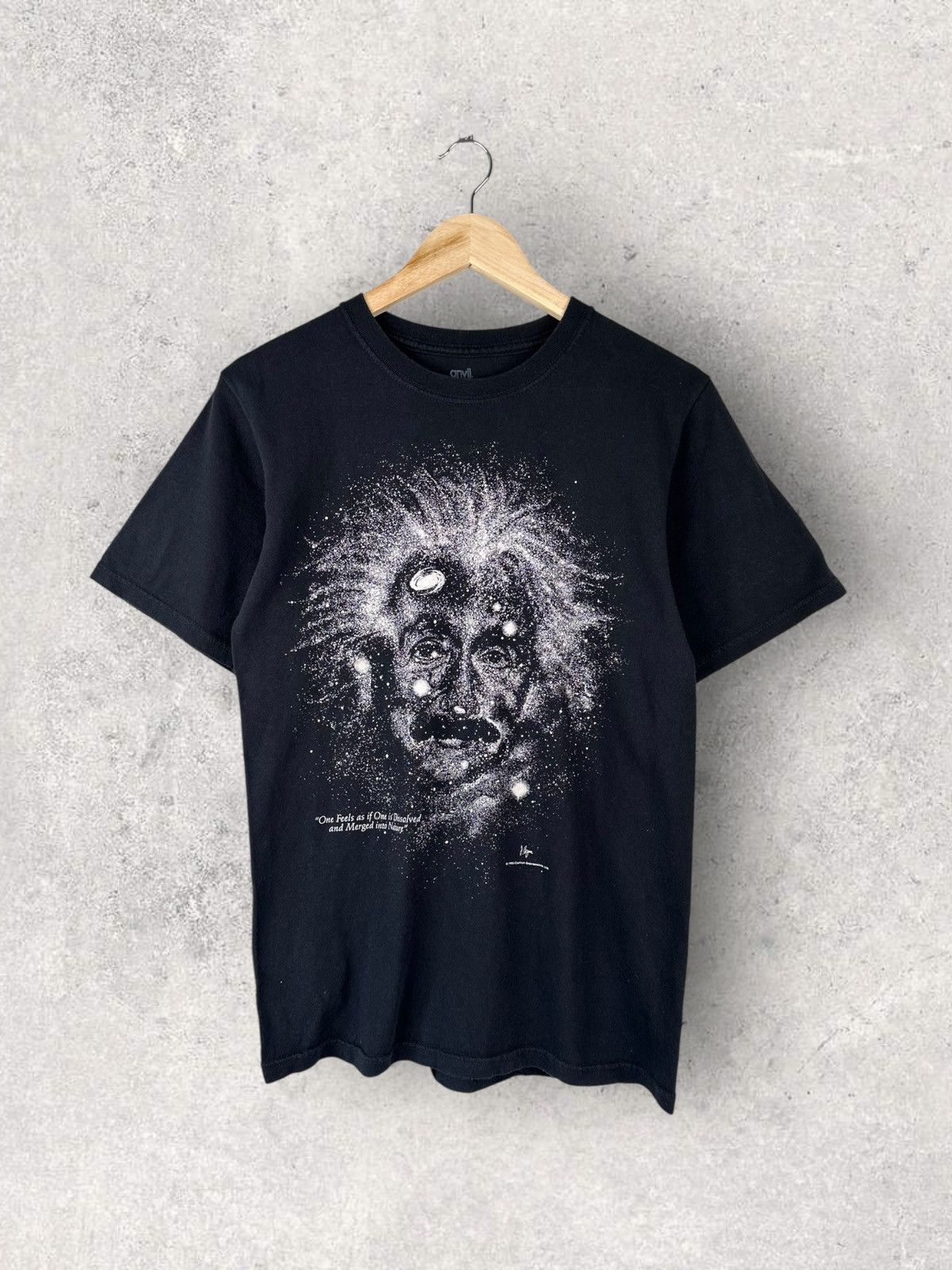 Anvil 90s Vintage Anvil Einstein Box Logo Tee Size US S / EU 44-46 / 1 - 1 Thumbnail