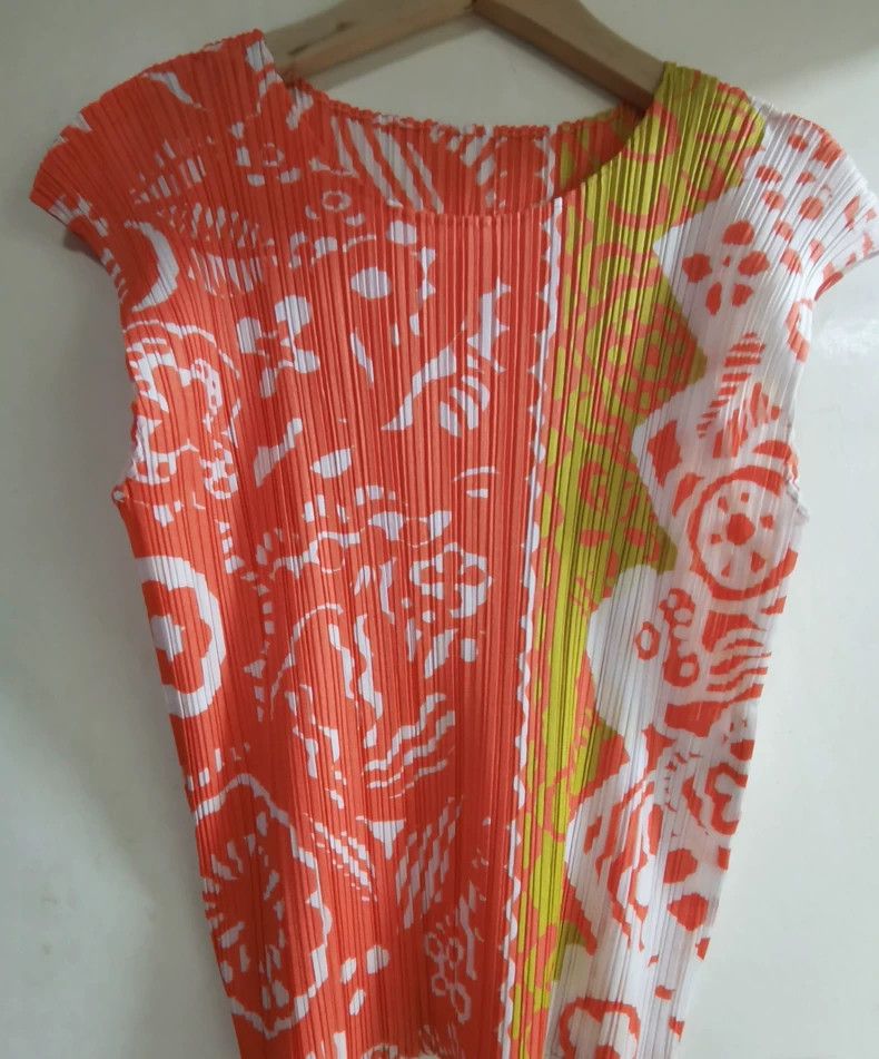 Issey Miyake Issey Miyake size:3 Red and yellow double-flowered small f Size XS / US 0-2 / IT 36-38 - 1 Thumbnail