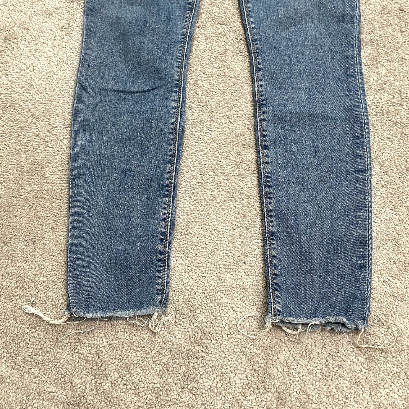 Hudson VINTAGE Hudson Women’s Skinny Denim Jeans 27 High Rise Stretch Blue 28x28 Size 27" / US 4 / IT 40 - 6 Thumbnail