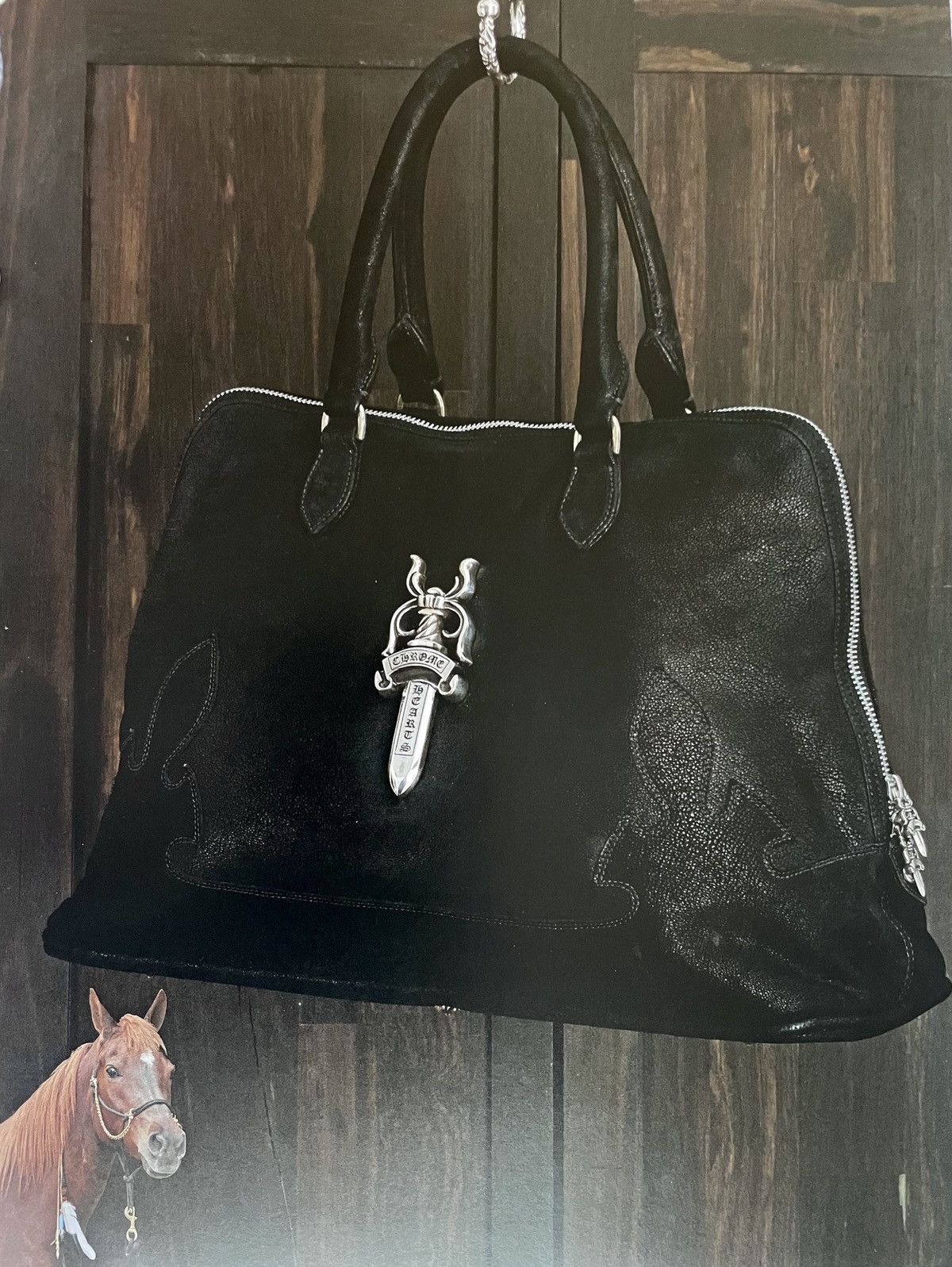 Chrome Hearts Chrome Hearts handbag 8x11 magazine cutout Poster Size ONE SIZE - 2 Thumbnail