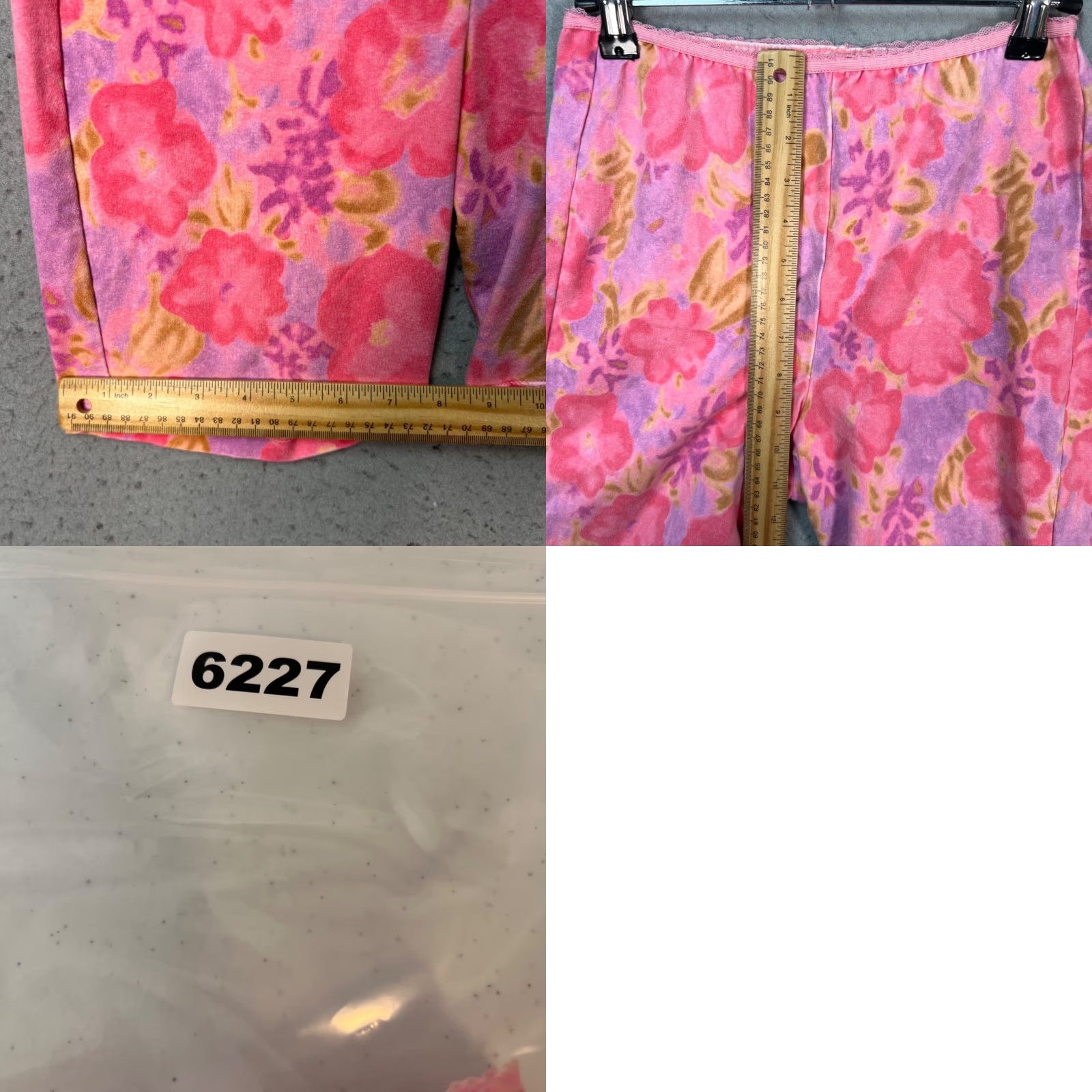 Aeropostale Aeropostale Shorts Biker Pink Floral Cotton Elastane Elastic Waist XS Womens Summer Inseam 6in High Rise Size 26" / US 2 / IT 38 - 8 Thumbnail