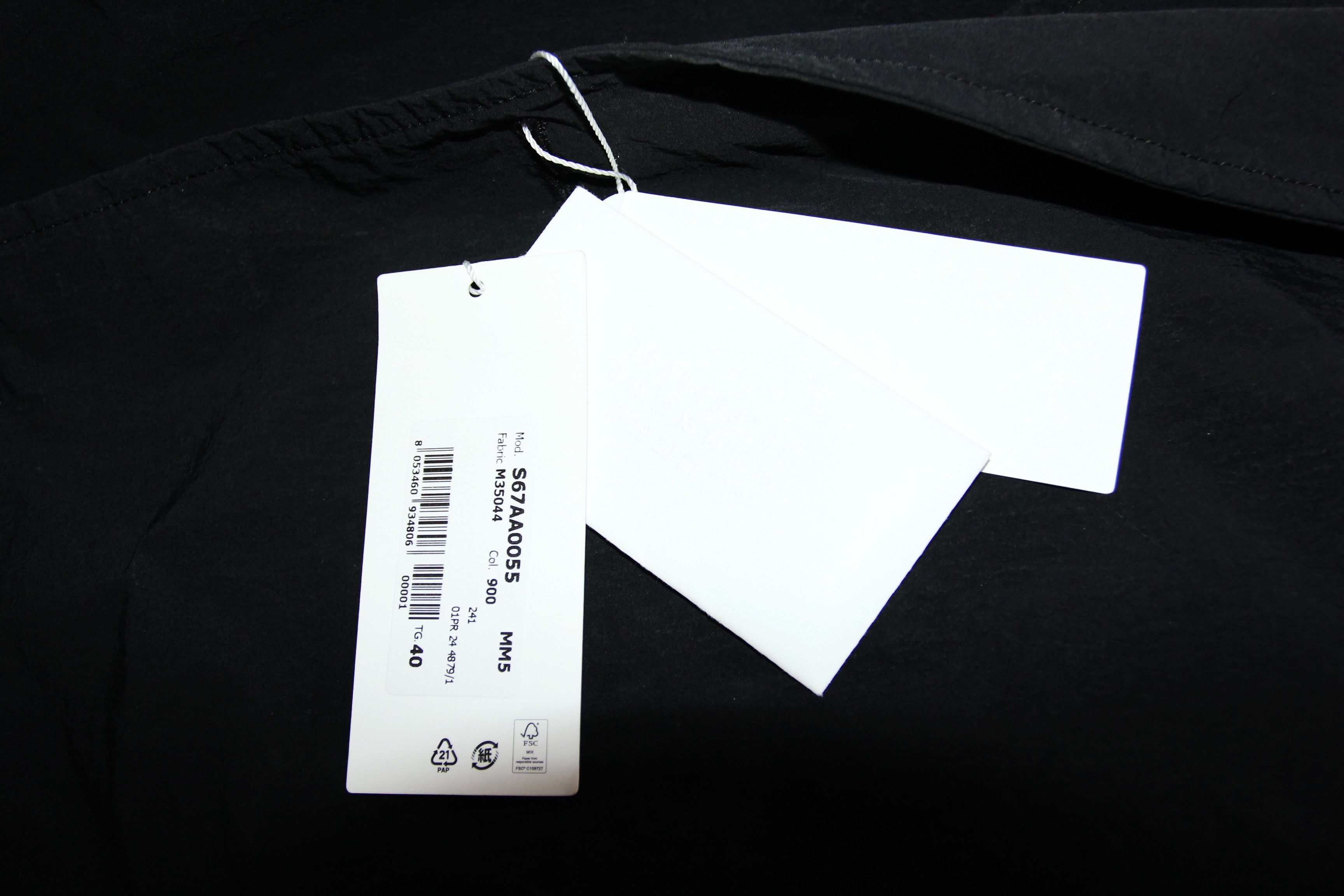 Maison Margiela BNWT SS24 MAISON MARGIELA HARD NYLON TRENCH COAT 40 Size S / US 4 / IT 40 - 8 Thumbnail
