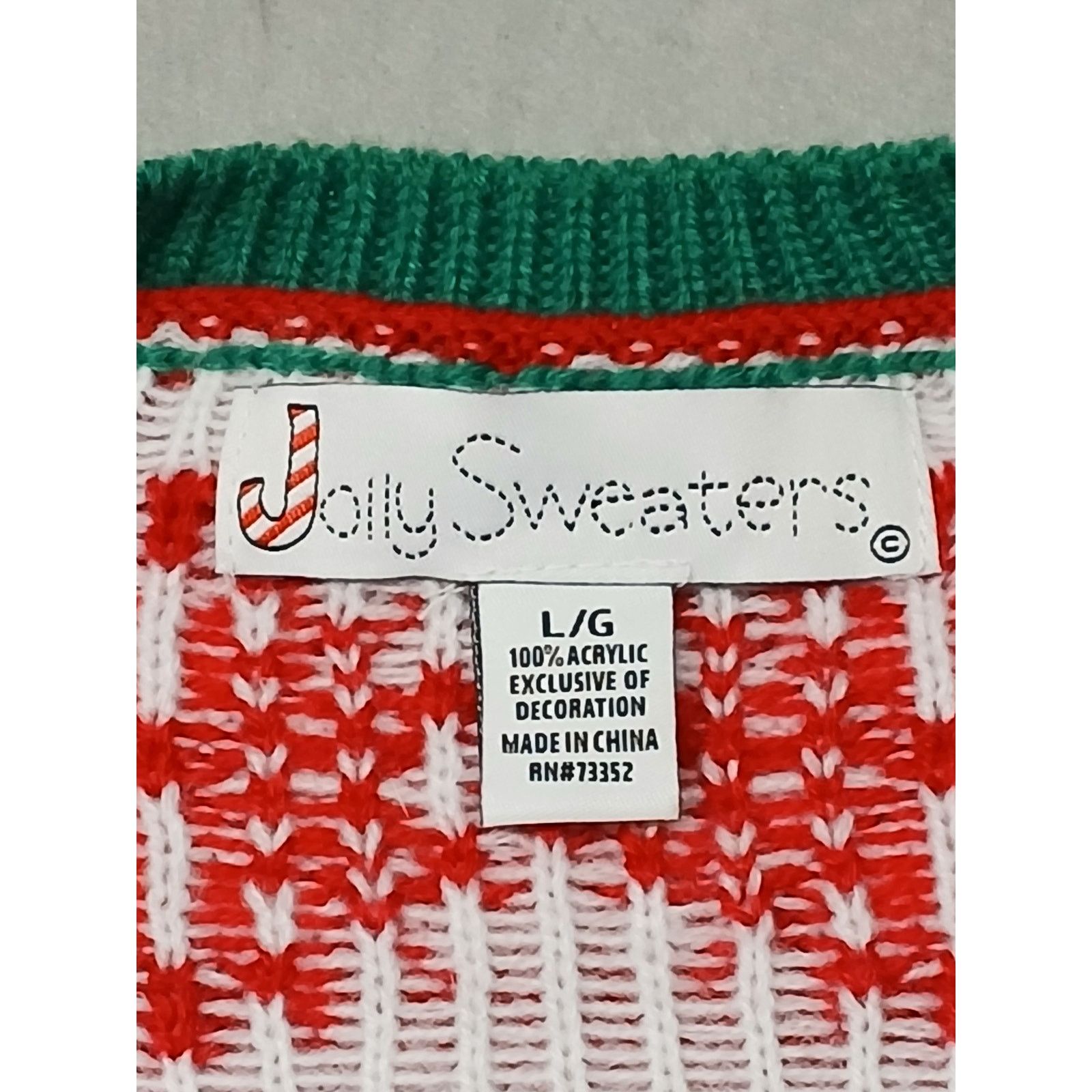 Other Jolly Sweaters (Large) Adults Funny Xmas Pullover Sweatshirt Size US L / EU 52-54 / 3 - 5 Thumbnail