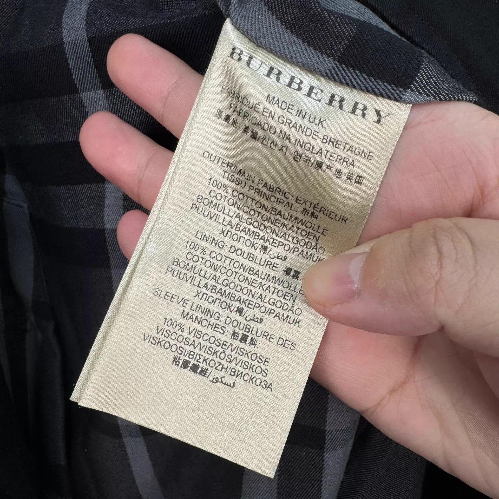 Burberry Burberry double - breasted check - lined trench 46 98 new Size US S / EU 44-46 / 1 - 7 Thumbnail