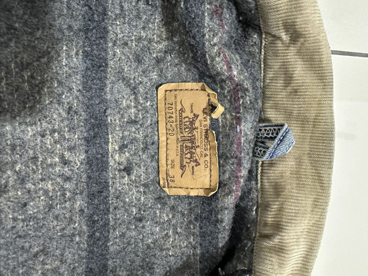 Levi's Vintage Clothing Vintage 90’s Levis Chore Jacket Work Wear Blanket USA Size US L / EU 52-54 / 3 - 3 Thumbnail