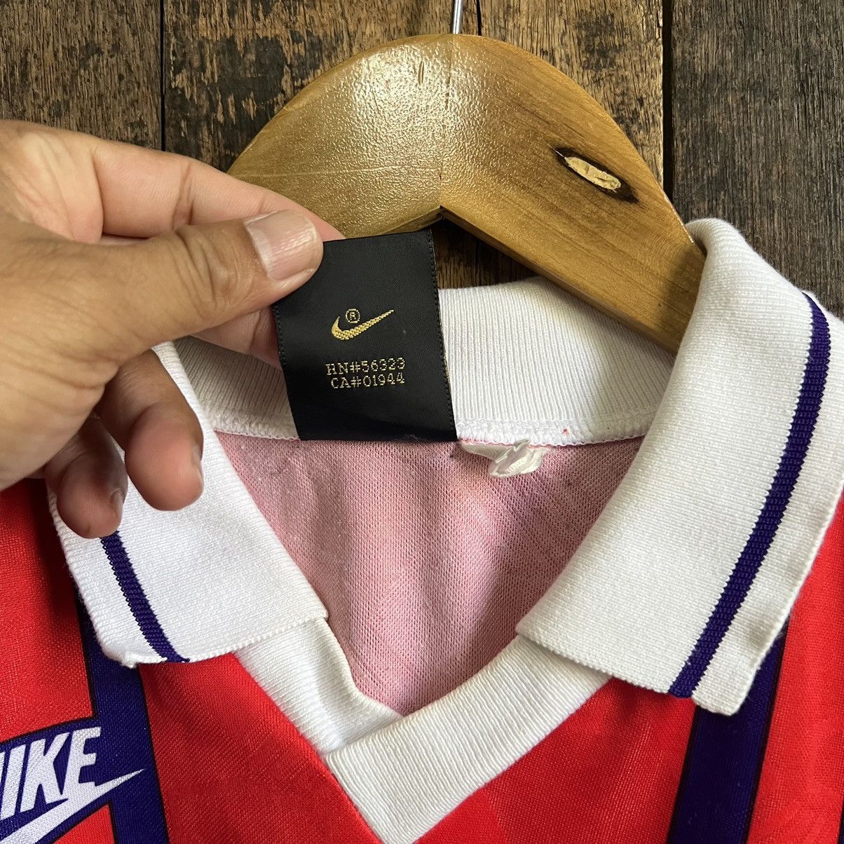 Nike × Vintage SuperRare Vintage Nike PSG 1993-94 Home Longsleeve jersey Size US L / EU 52-54 / 3 - 5 Thumbnail