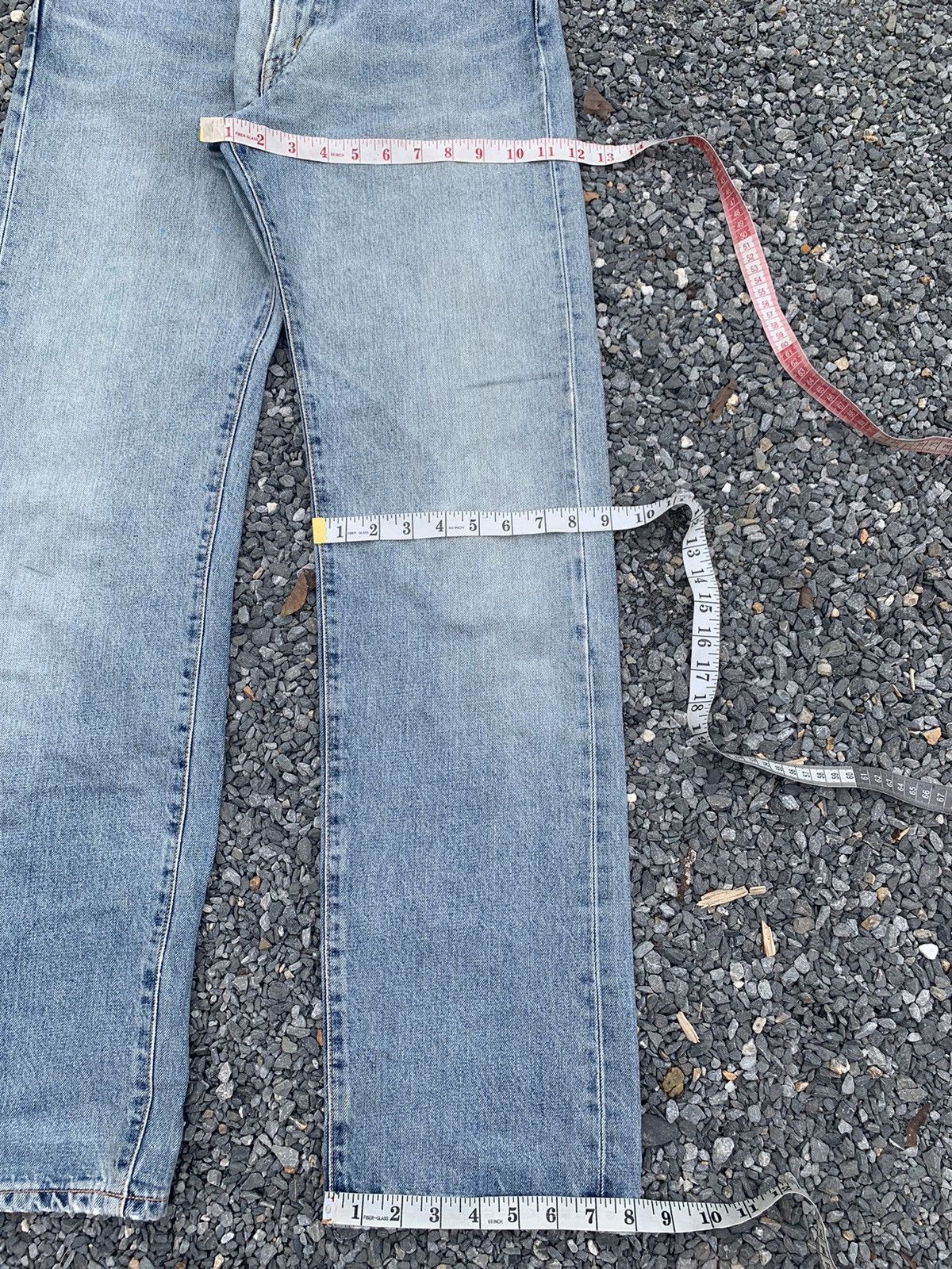 Kapital VINTAGE EDWIN 505XX SELVEDGE FADED JAPANESE DISTRESSED DENIM Size US 30 / EU 46 - 18 Thumbnail