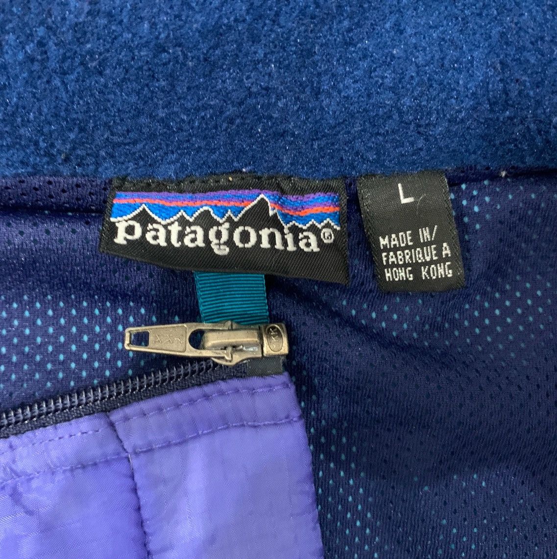 Patagonia VINTAGE PATAGONIA F0 WINDBREAKER NYLON JACKET TWO TONE Size US L / EU 52-54 / 3 - 13 Thumbnail
