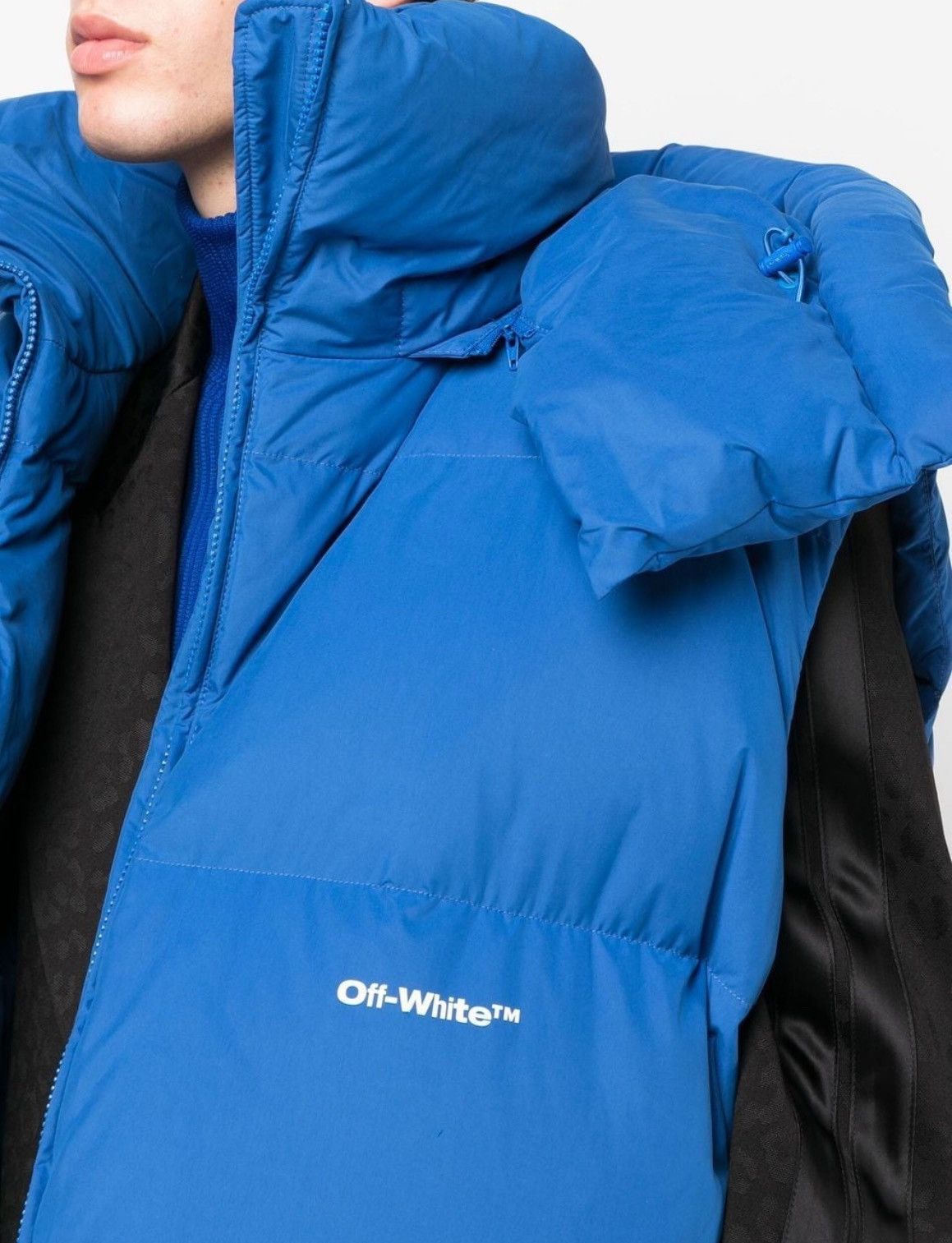 Off-White Off-White Bounce down-feather hooded jacket Size US M / EU 48-50 / 2 - 16 Thumbnail