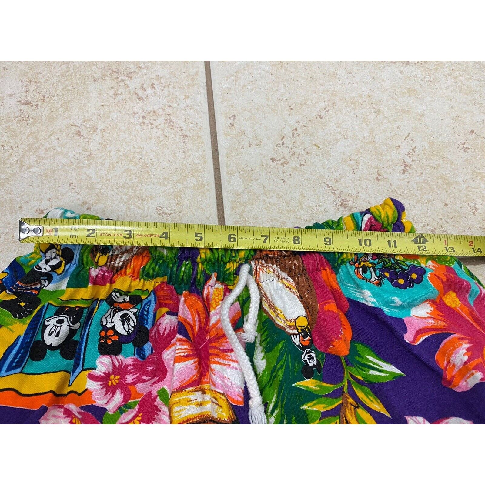 Mickey Unlimited VTG Mickey Unlimited Disney Jerry Leigh Fruit Floral Shorts Size 30" / US 8 / IT 44 - 7 Thumbnail