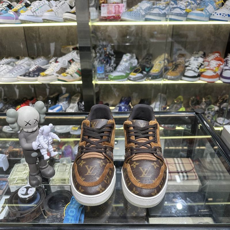 Louis Vuitton Louis Vuitton Brown Trainer Lifestyle Sneakers -2508 Size US 8 / EU 41 - 2 Thumbnail