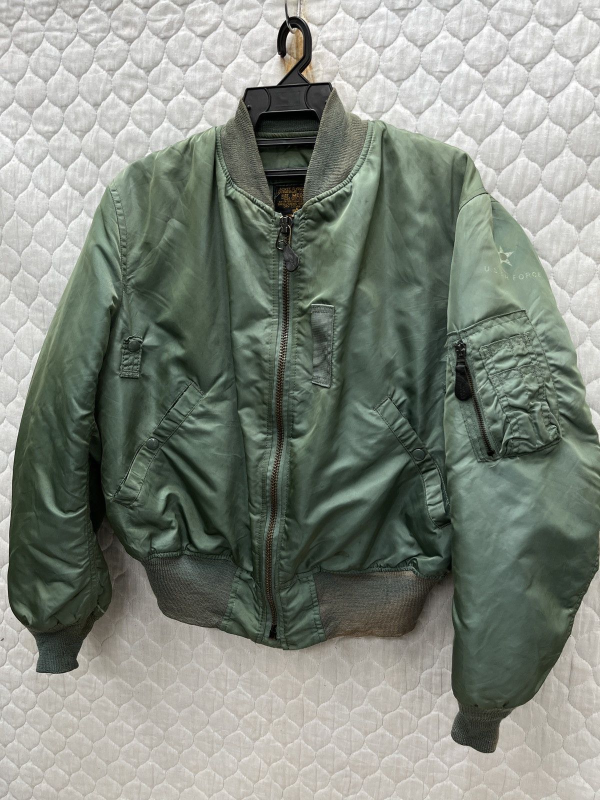 Alpha Industries 🔥🔥🔥STEALS VTG ALPHA INDUSTRIES MA1 BOMBER JACKET Size US M / EU 48-50 / 2 - 2 Thumbnail