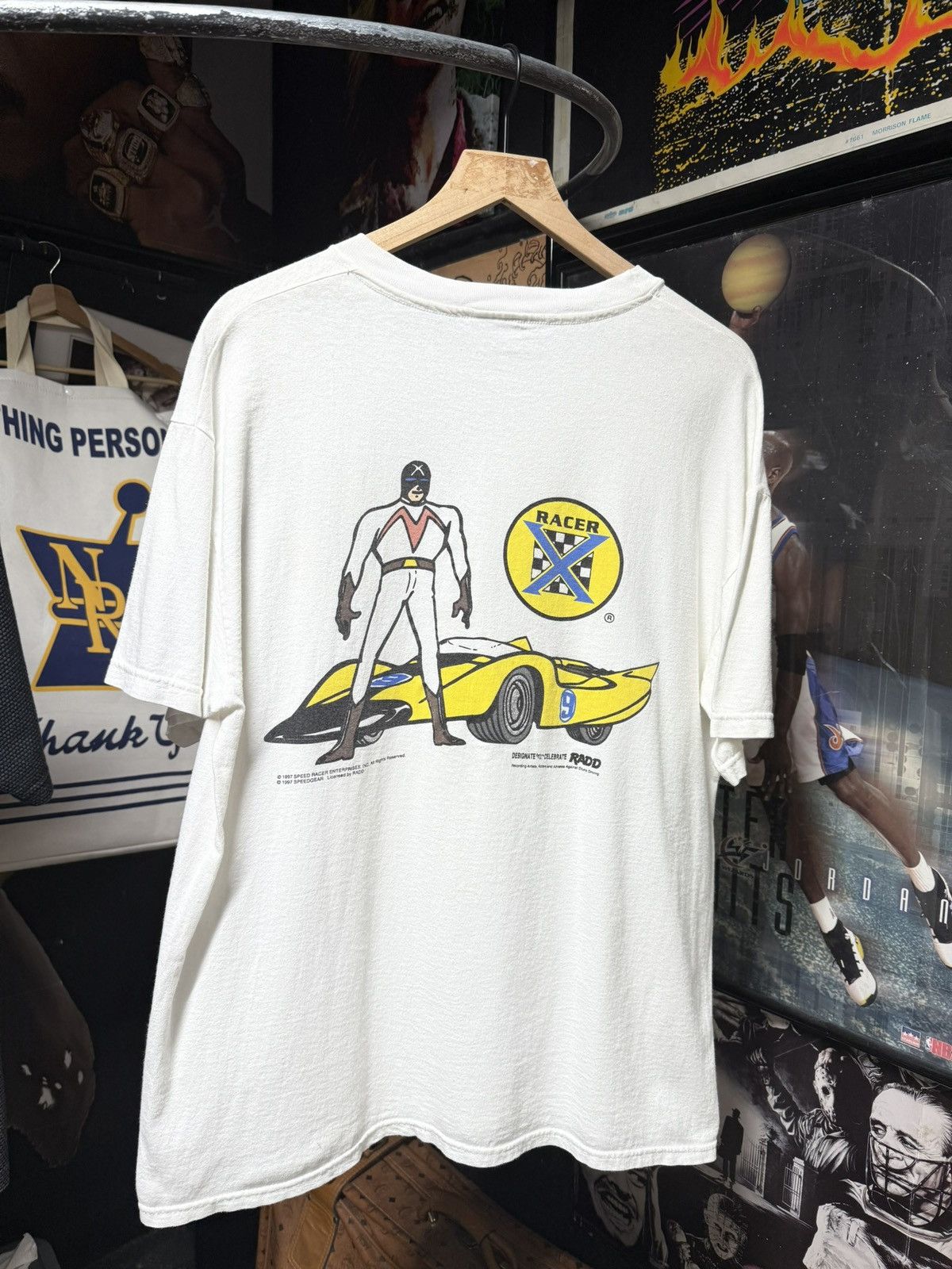 Vintage Vintage 90’s Speed Racer T-Shirt Vtg Cartoon Tee Large Size US L / EU 52-54 / 3 - 1 Thumbnail