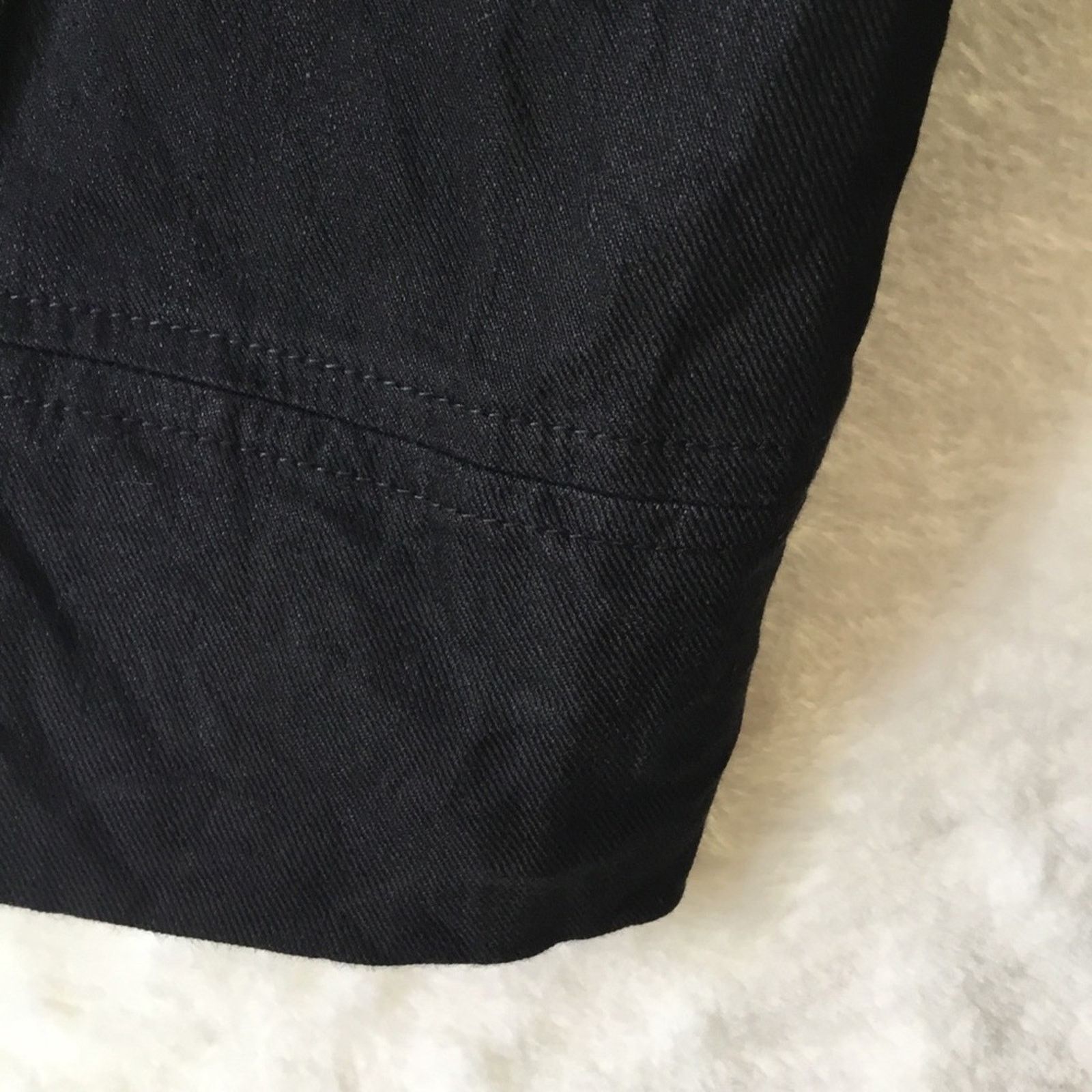 Other David Meister Black Bermuda Linen Shorts Size 26" / US 2 / IT 38 - 9 Thumbnail