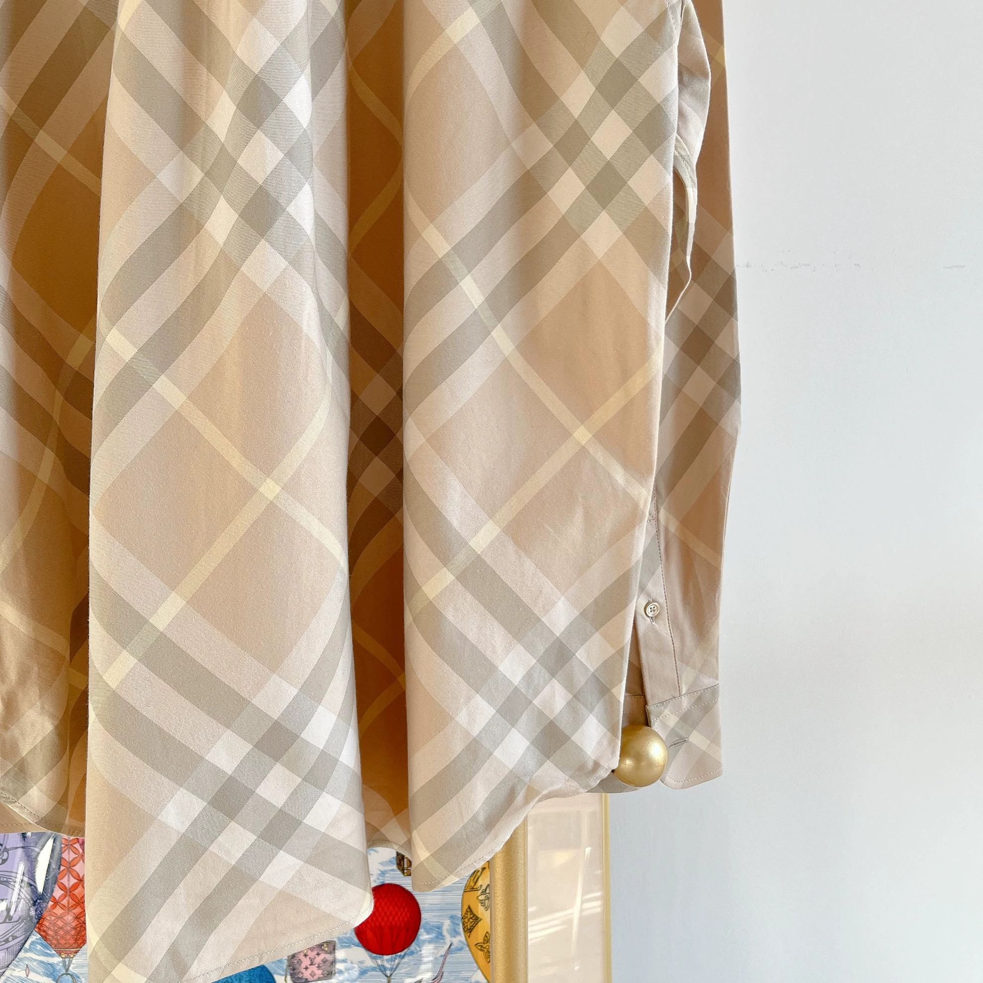 Burberry Burberry Check long-sleeve shirt L/G Size L / US 10 / IT 46 - 6 Thumbnail